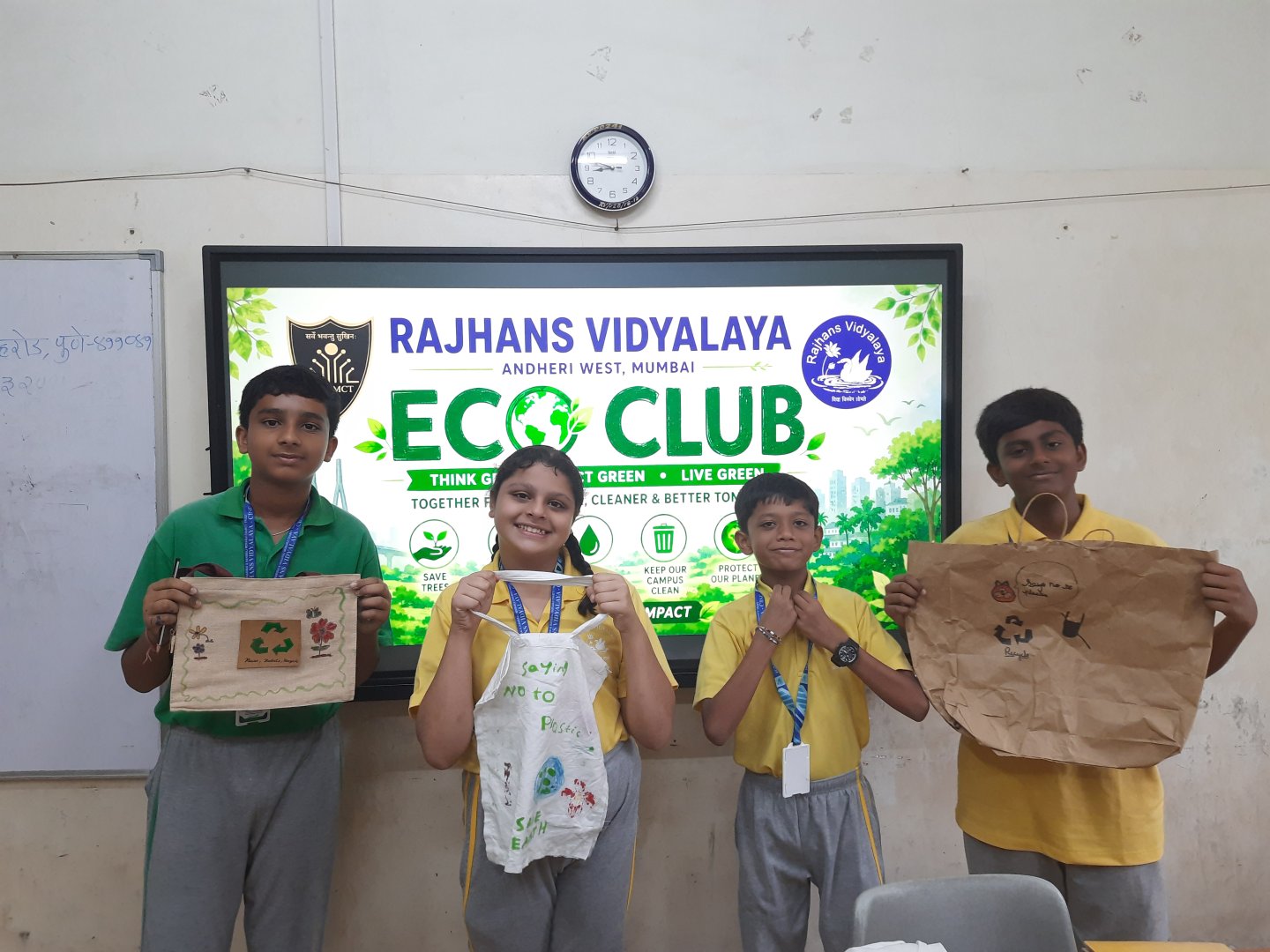 STD. VII SAY NO TO SINGLE-USE PLASTIC (PAPER & CLOTH BAGS)- 24 JUNE 2026