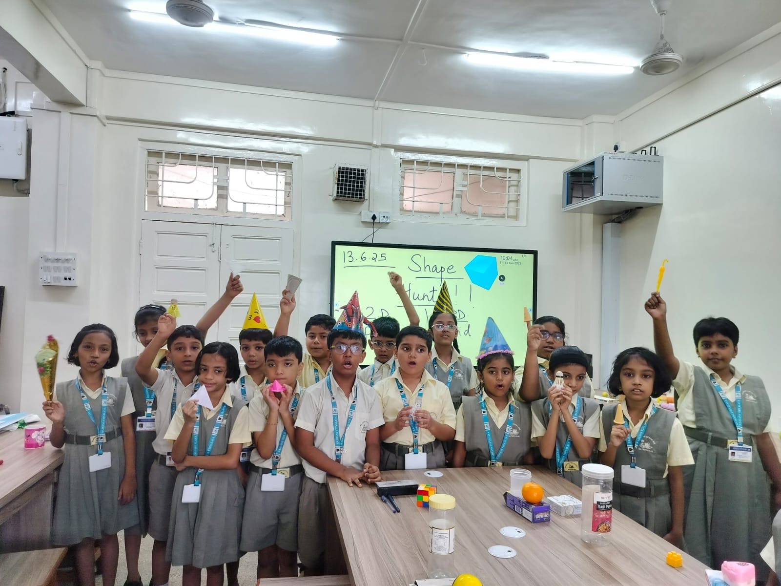 Std 3 - Maths activity ( Shape Hunt )