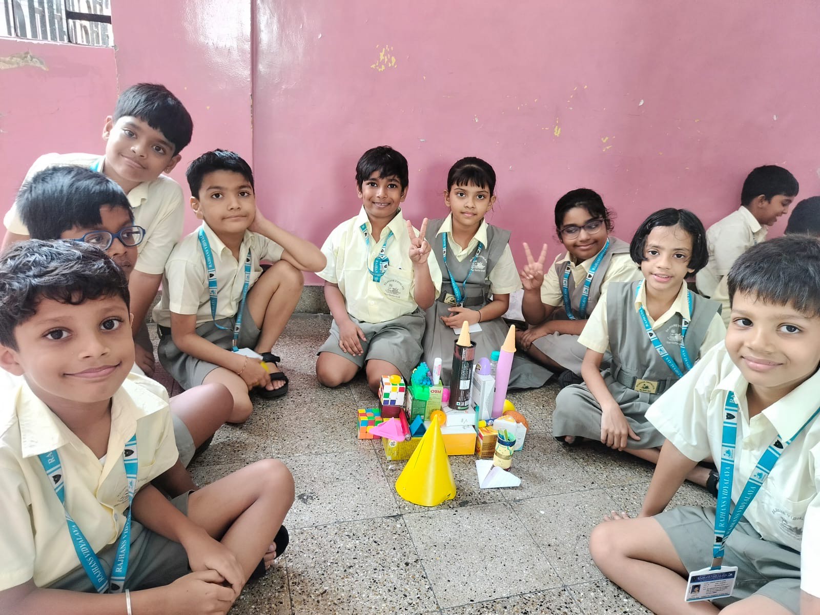 Std 3 - Maths activity ( Shape Hunt )