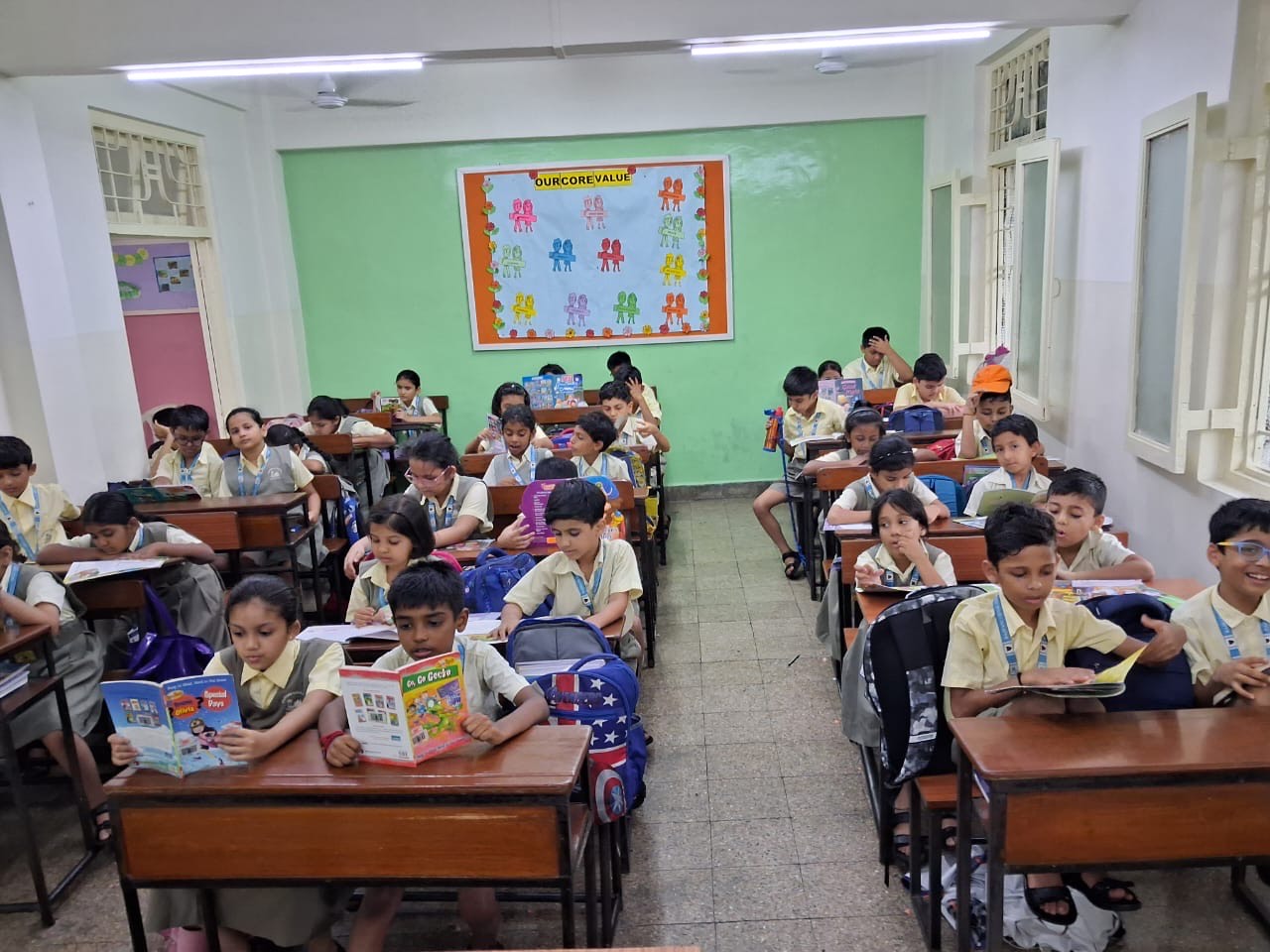 Primary Section celebrated National Reading Day