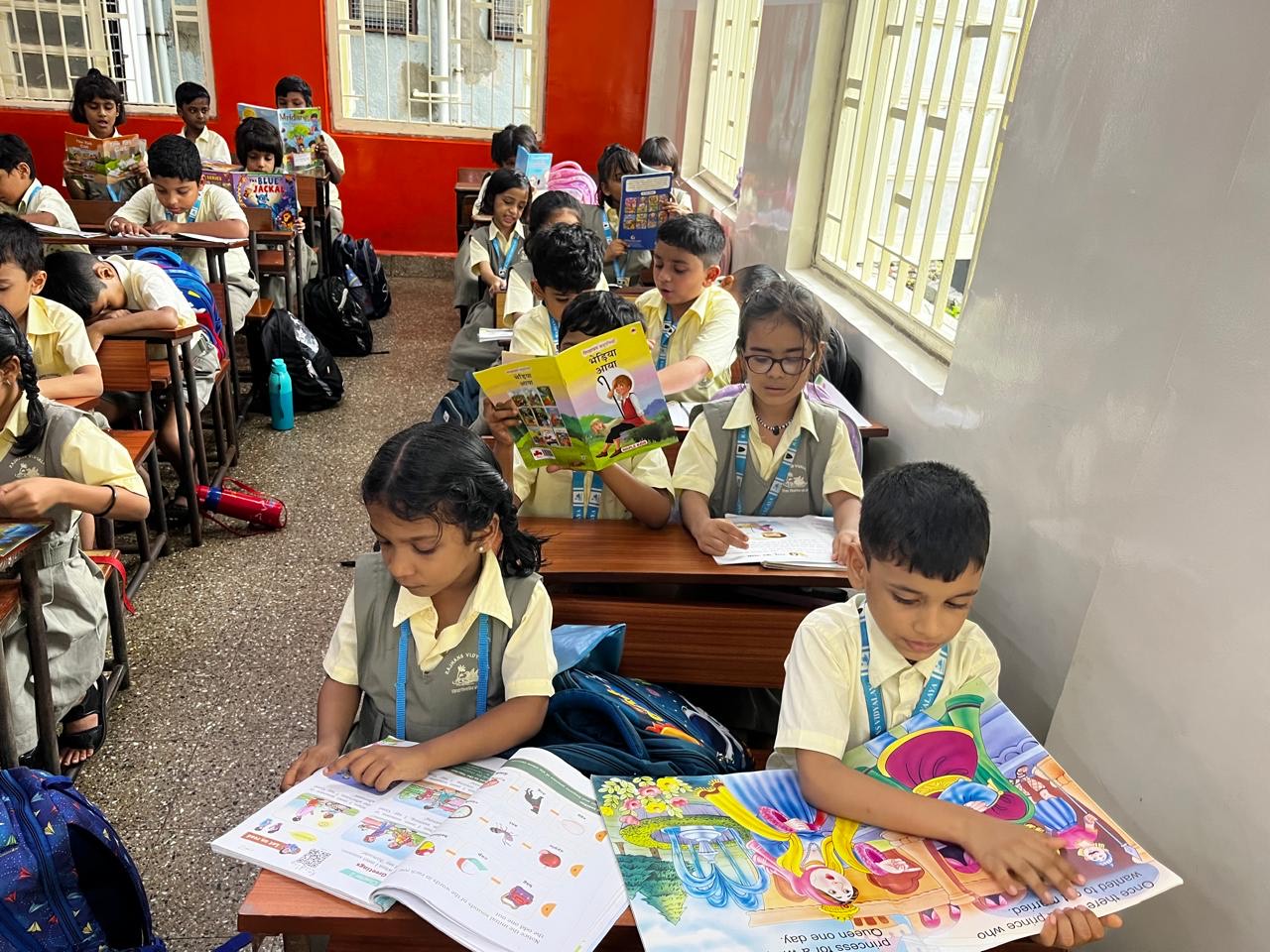 Primary Section celebrated National Reading Day