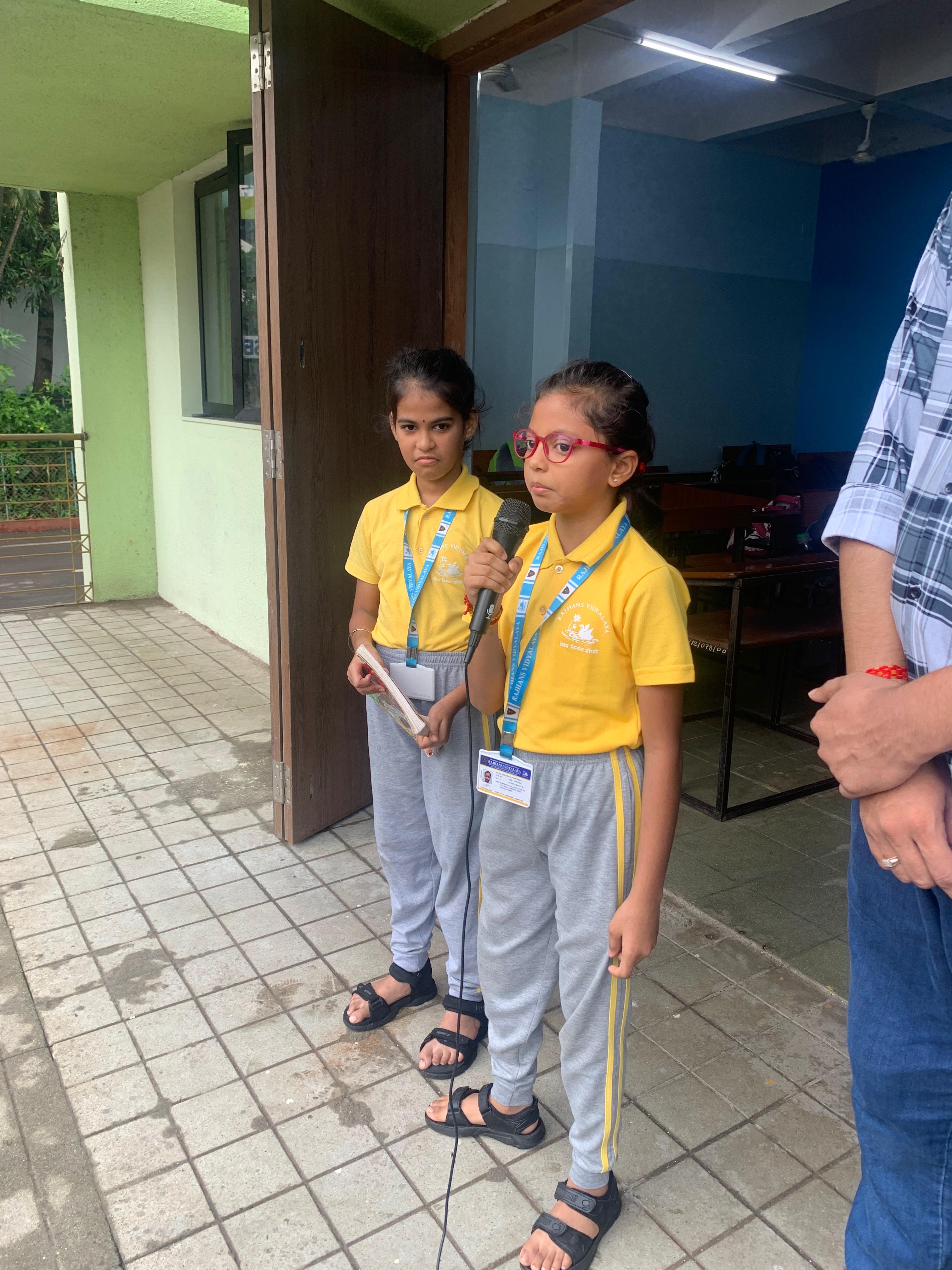 Primary Section celebrated National Reading Day