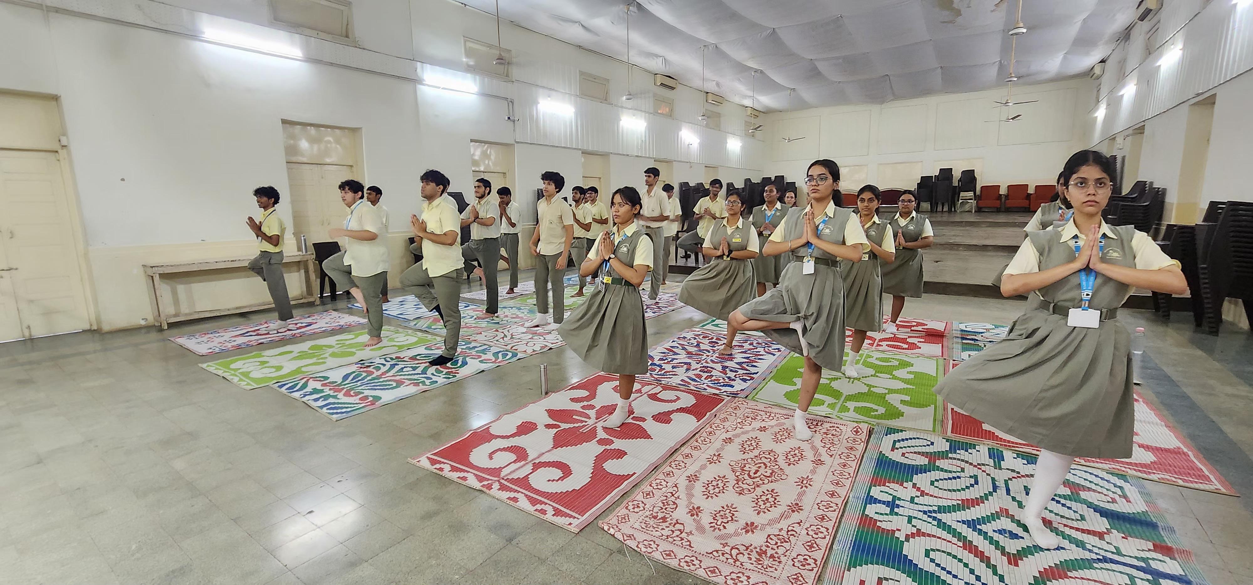 International Yoga Day celebrations