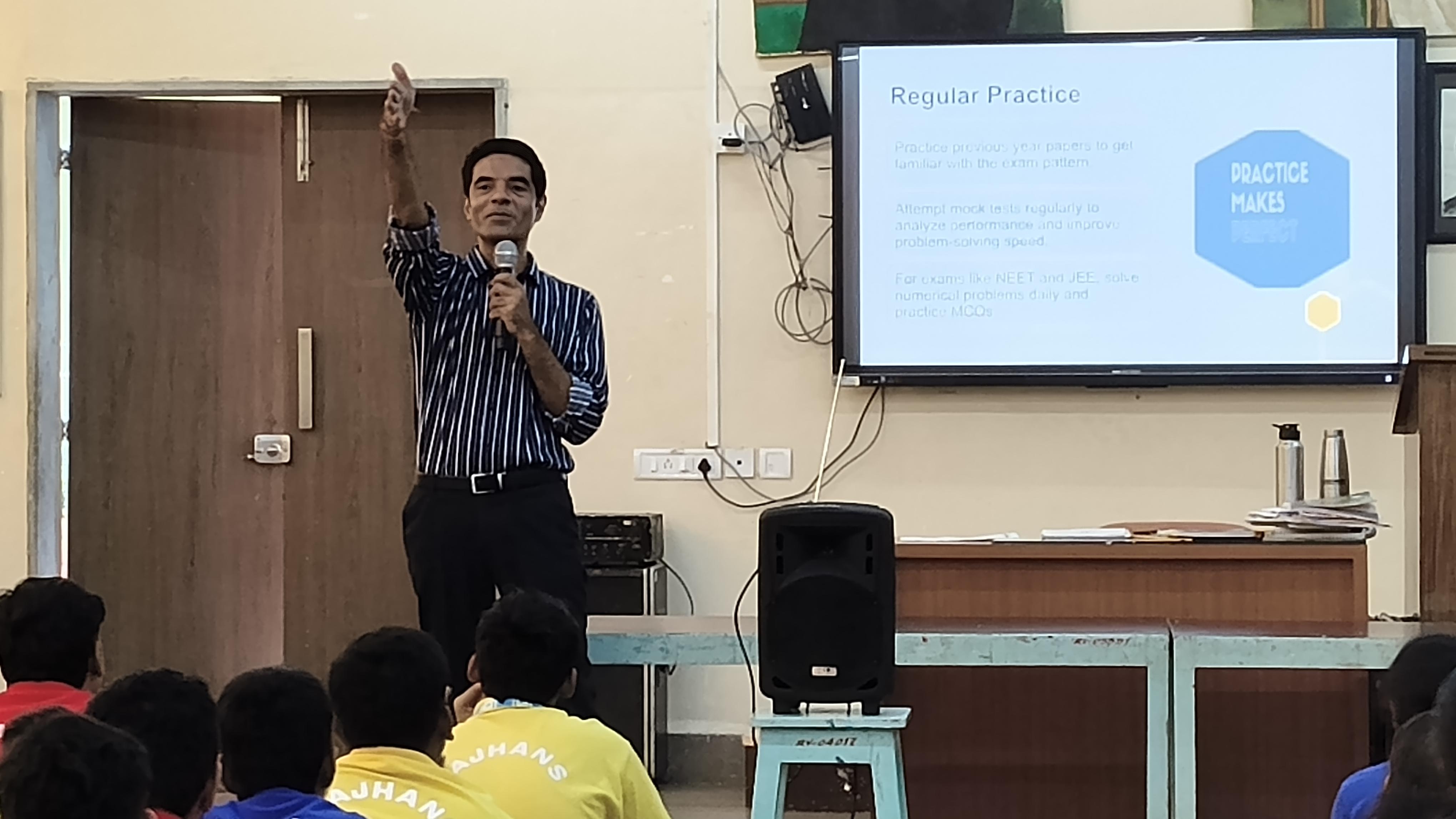 WORKSHOP ON HOW TO CRACK ENTRANCE EXAMS