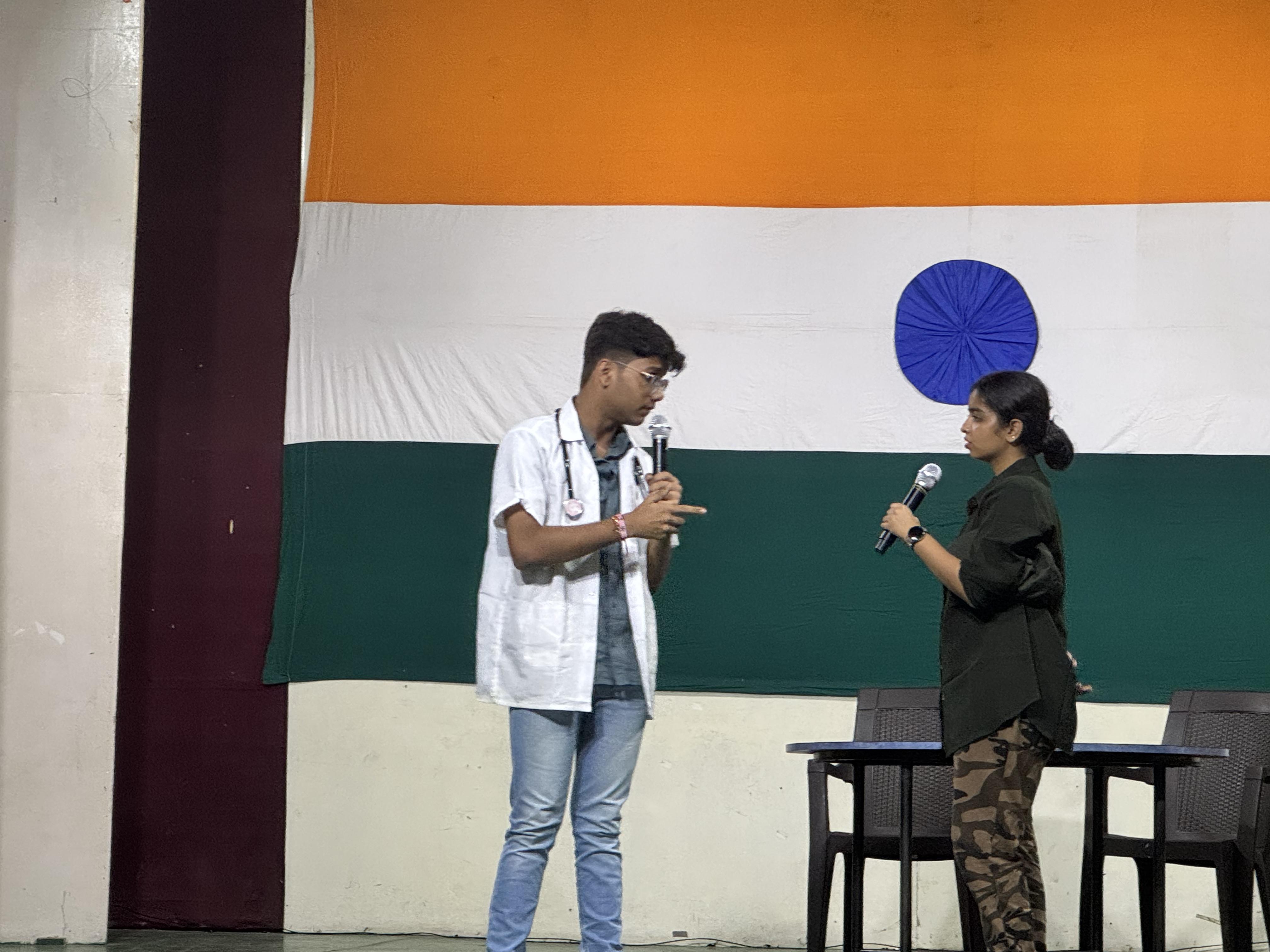 Grade XII Drama Competition "Mercy Wears No Flag"