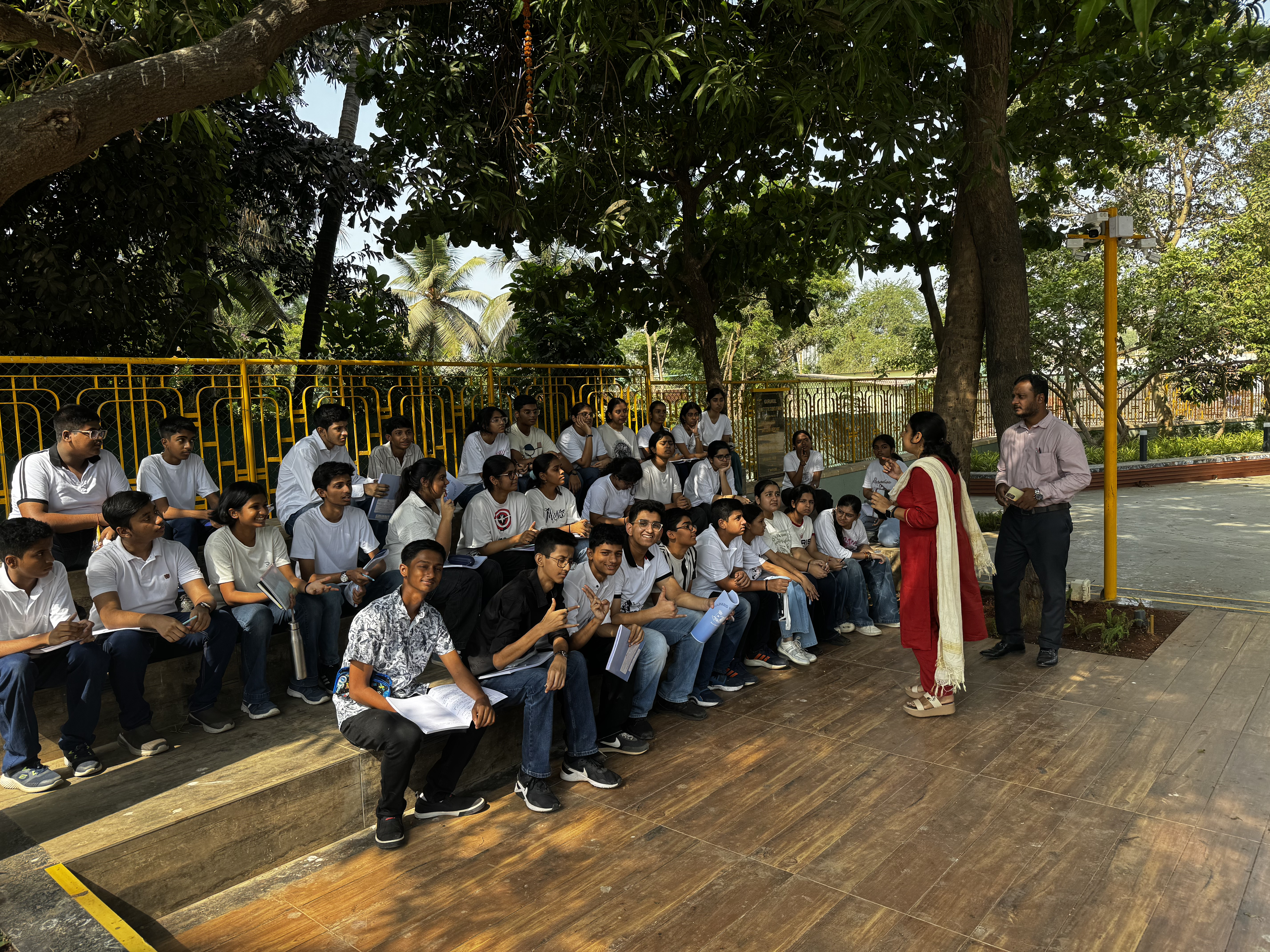 EARTH DAY 2025 CELEBRATION, NATURE EXPLORATION ACTIVITY FOR GRADE XI - APRIL 22, 2025