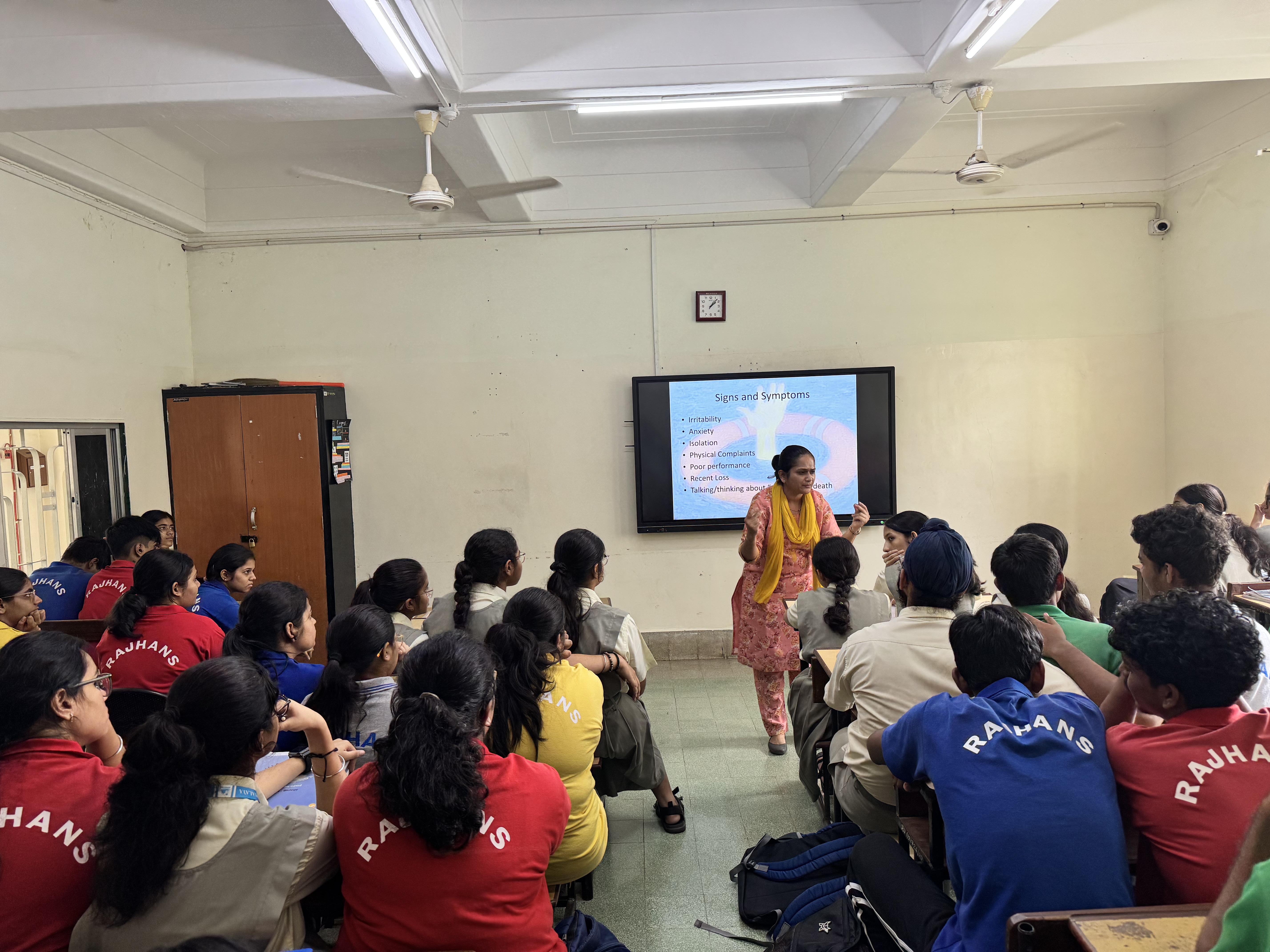 AWARENESS SESSIONS ON MENTAL AND EMOTIONAL WELL-BEING