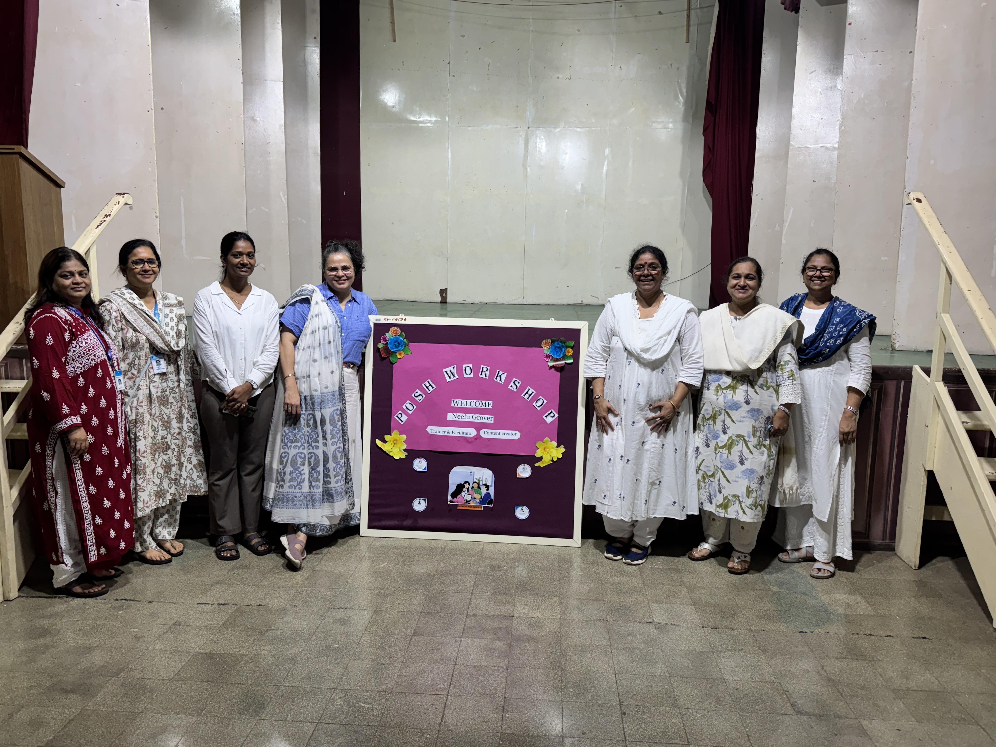 POSH WORKSHOP-22 SEPTEMBER 2025