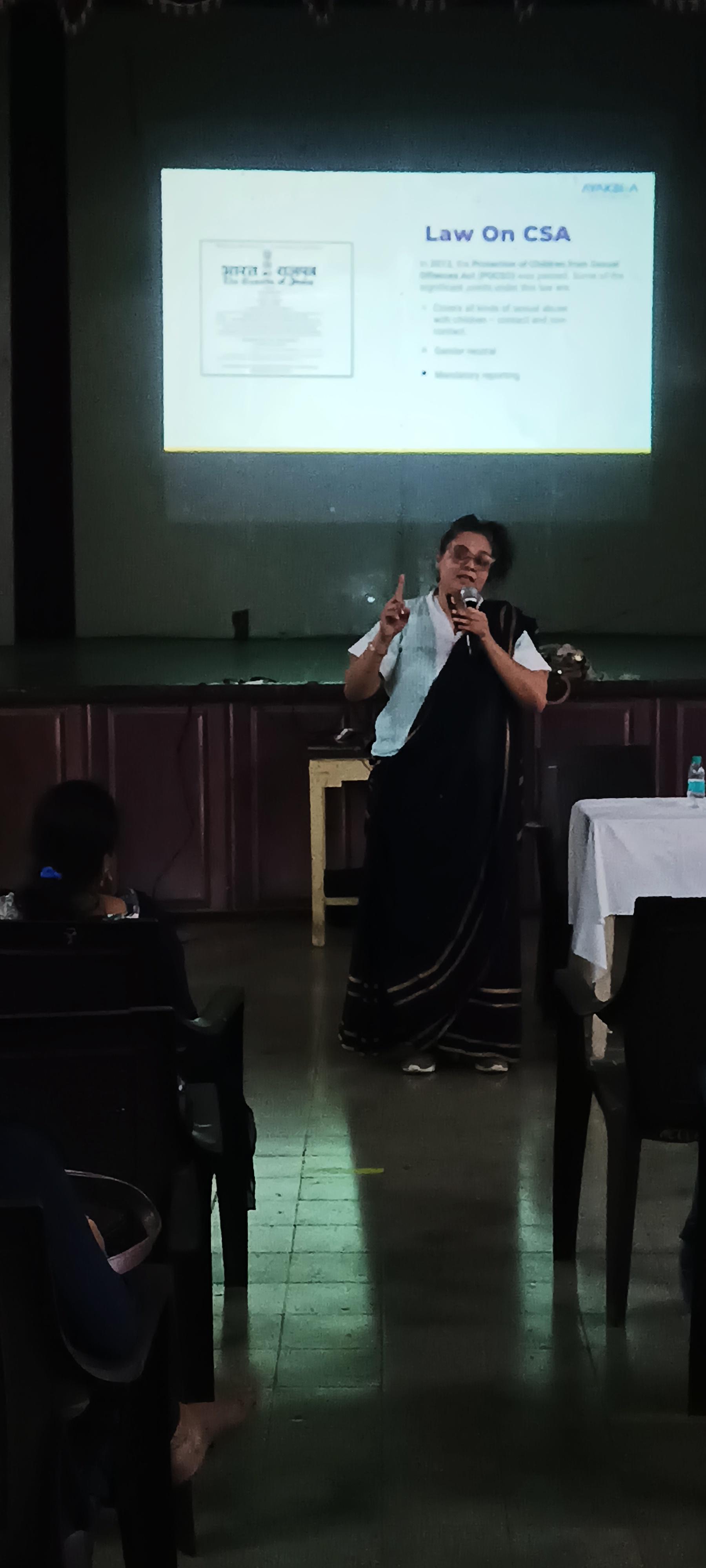 POCSO Act Awareness Workshop” conducted by Ayaksha Health and Care Organisation
