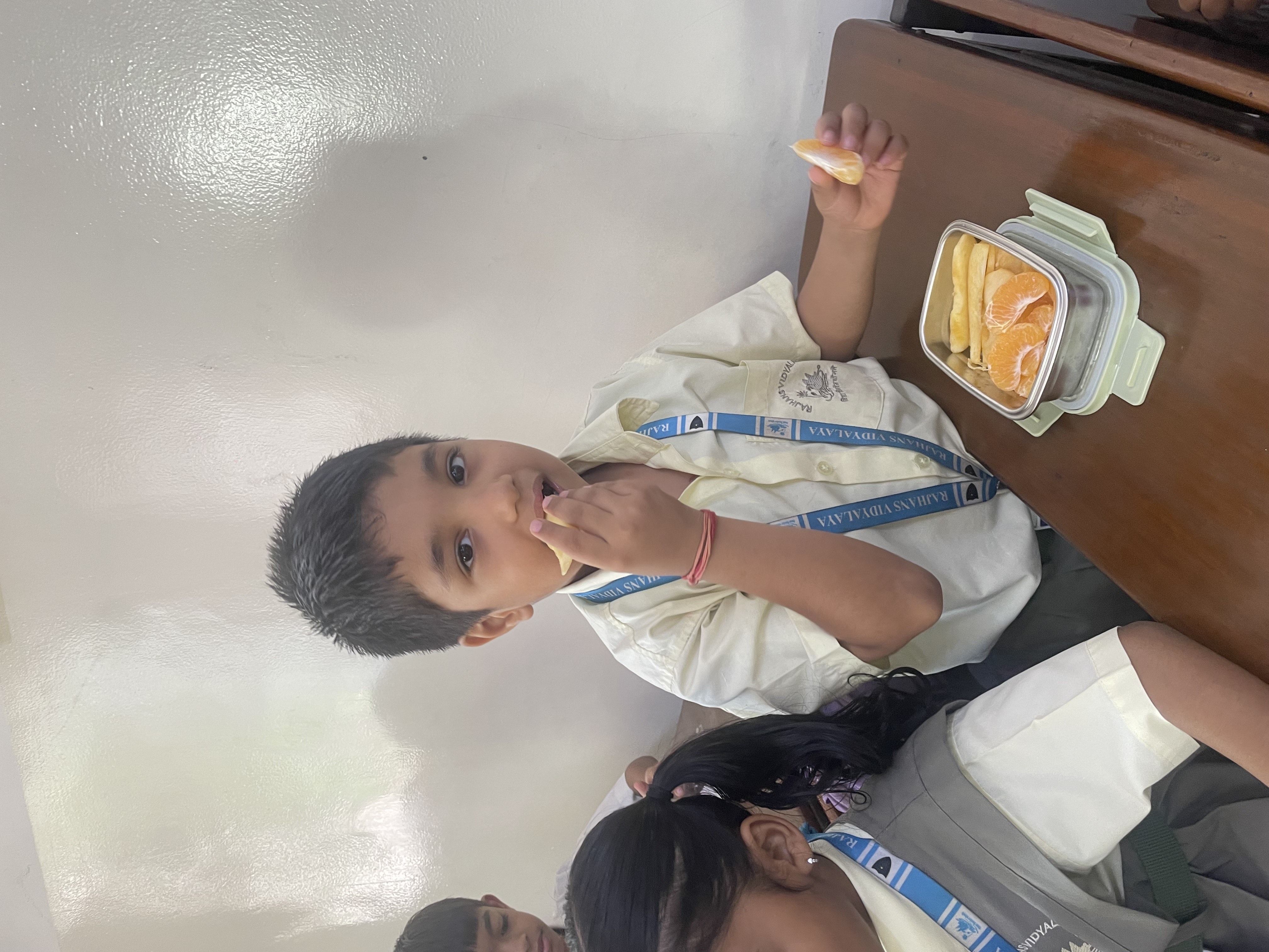 Std 3 and std 1 ( SS ) activity 	-A Healthy Food Week