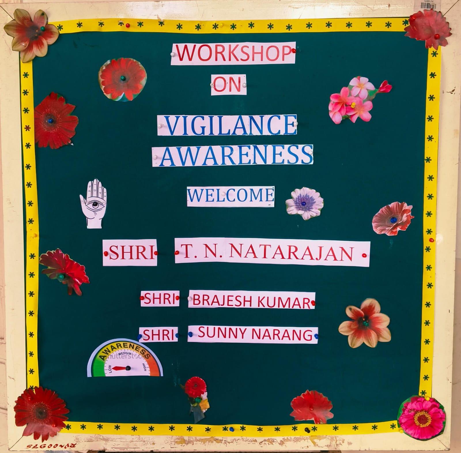 Vigilance Awareness Workshop