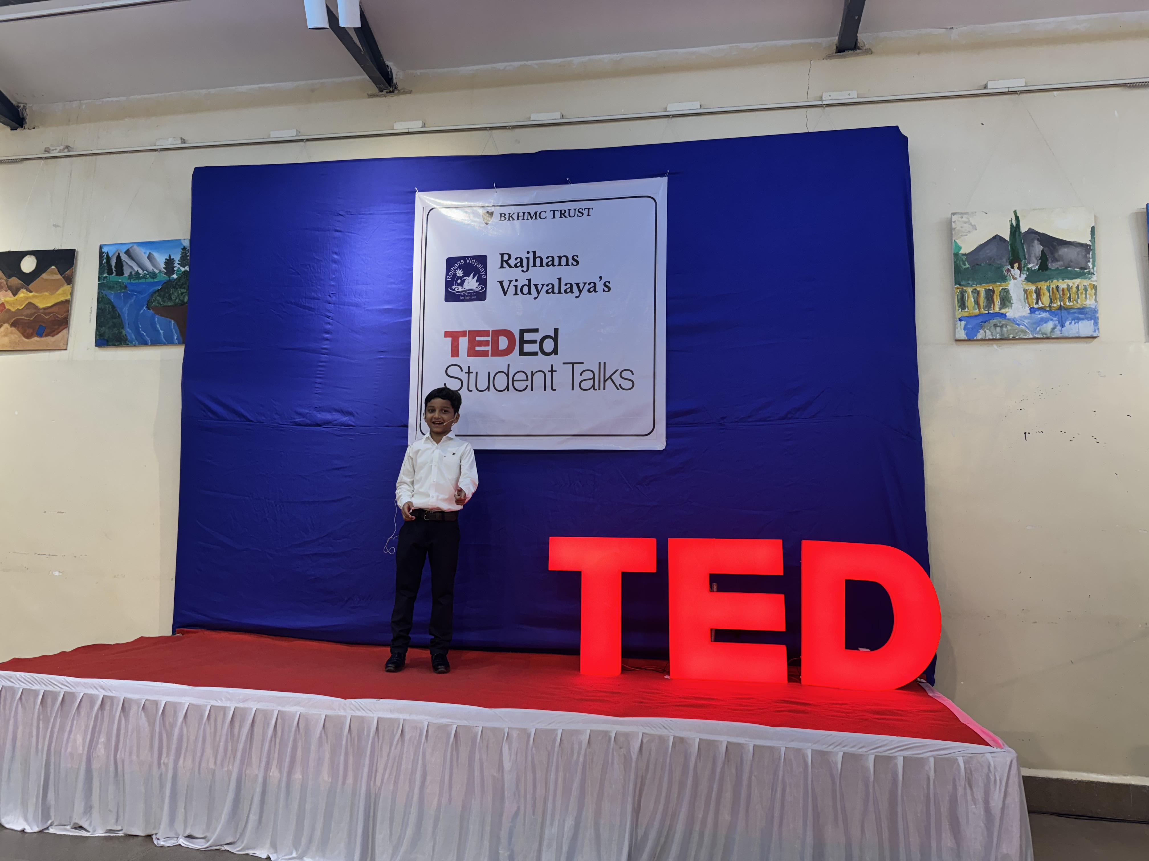 Rajhans Vidyalaya – TED-Ed Student Talks 2025