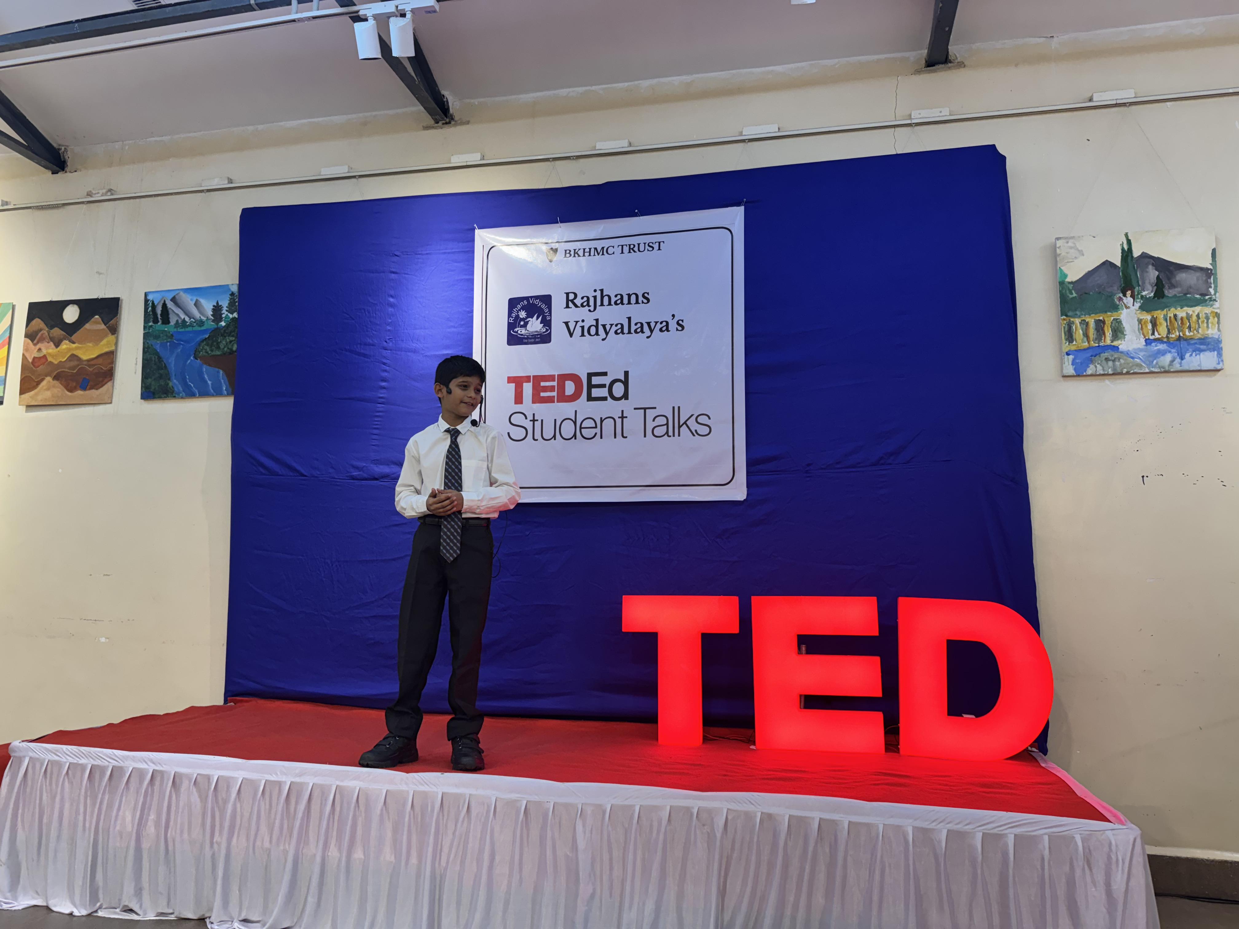 Rajhans Vidyalaya – TED-Ed Student Talks 2025