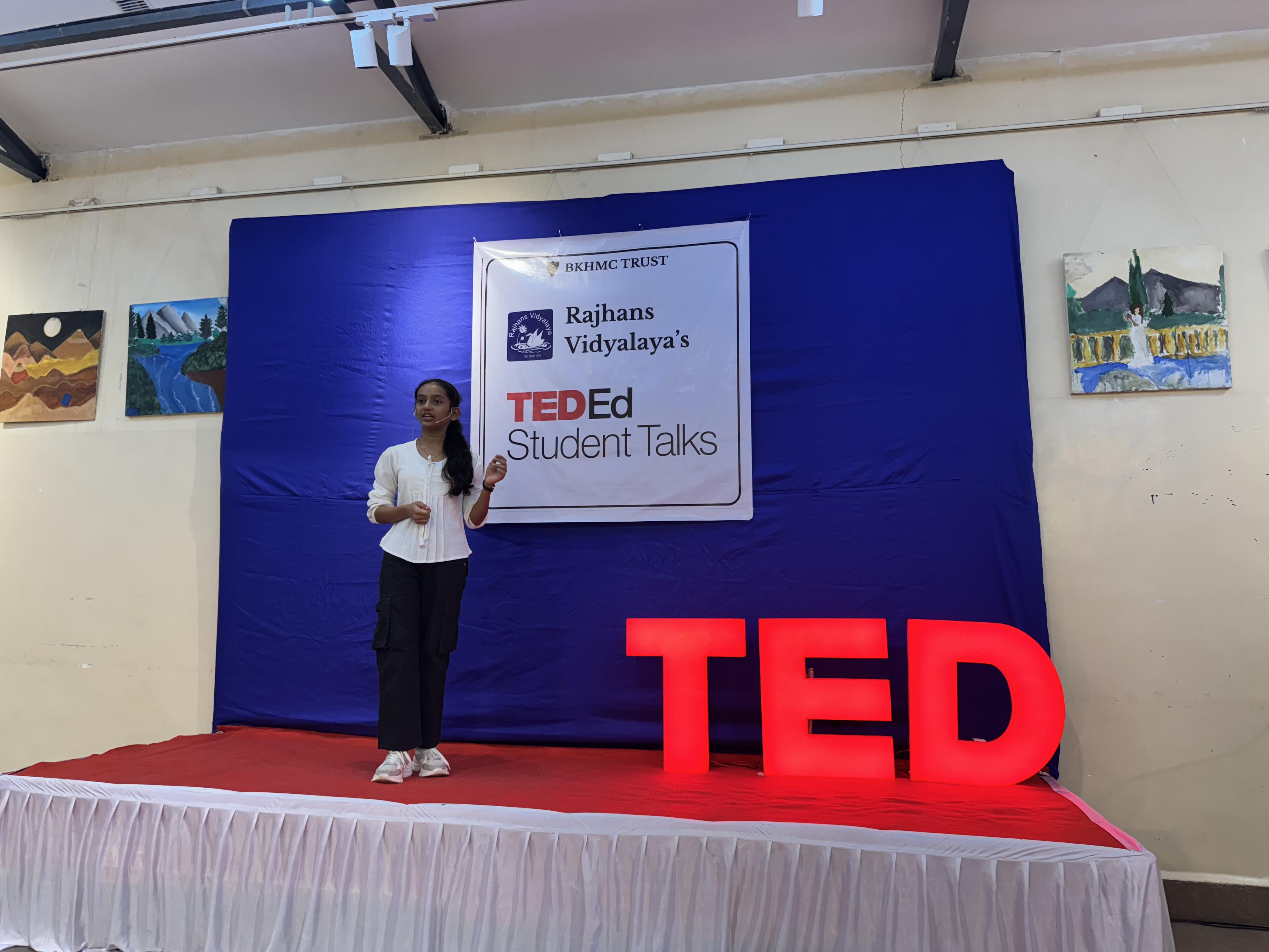 Rajhans Vidyalaya – TED-Ed Student Talks 2025