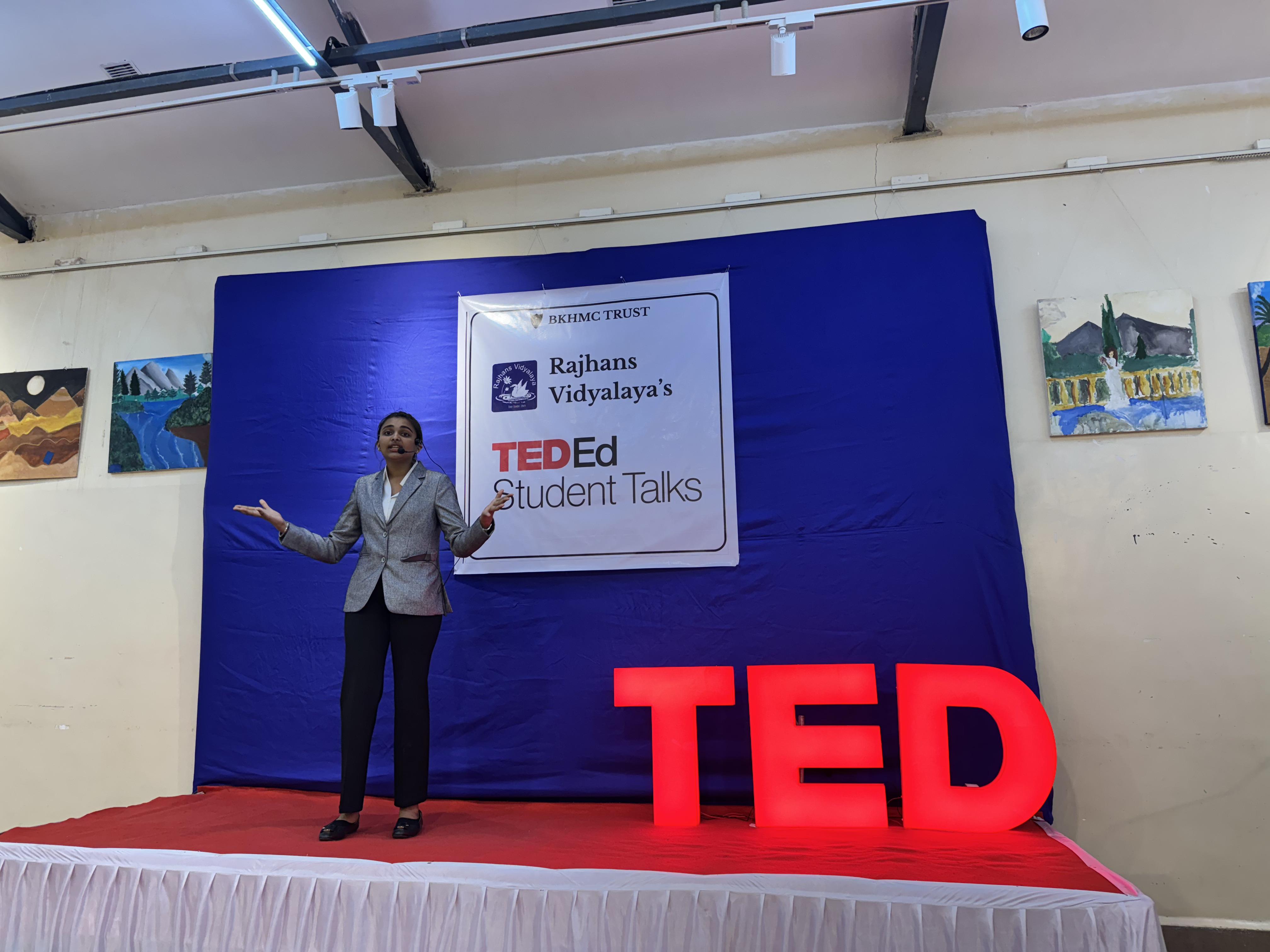 Rajhans Vidyalaya – TED-Ed Student Talks 2025