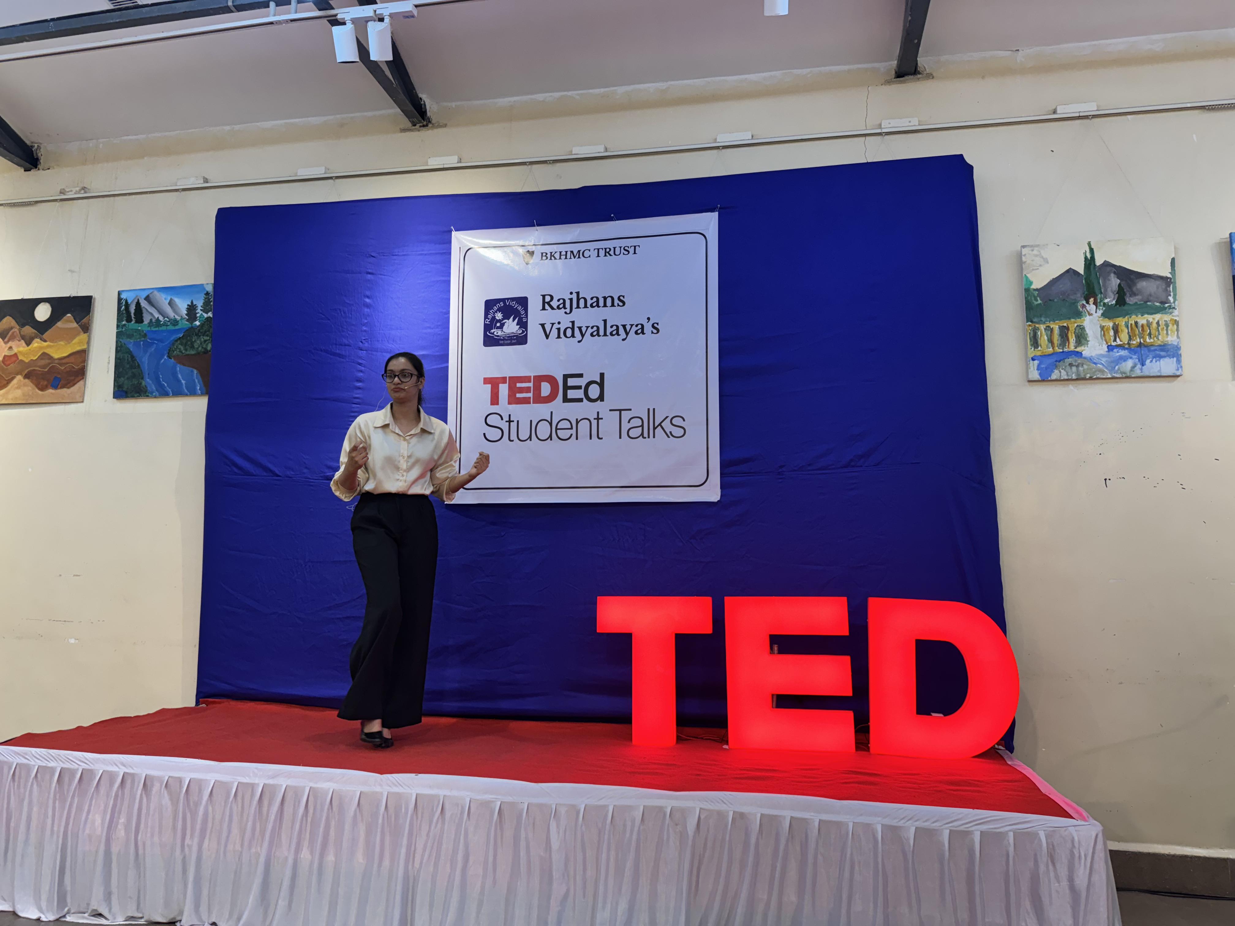 Rajhans Vidyalaya – TED-Ed Student Talks 2025