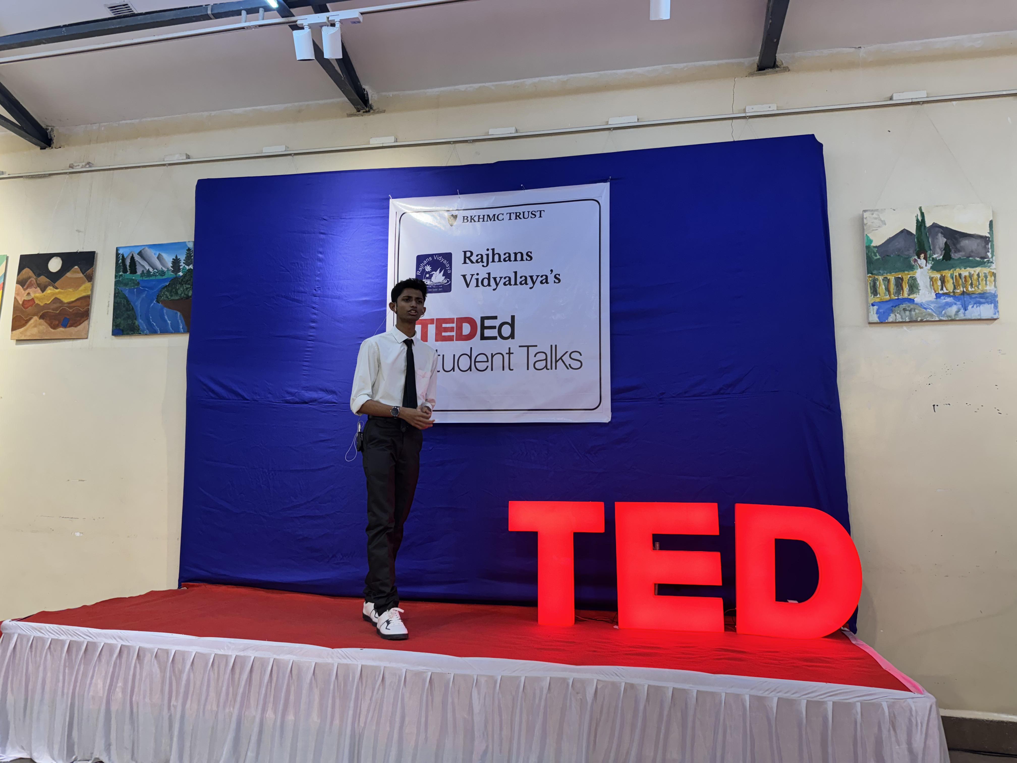 Rajhans Vidyalaya – TED-Ed Student Talks 2025