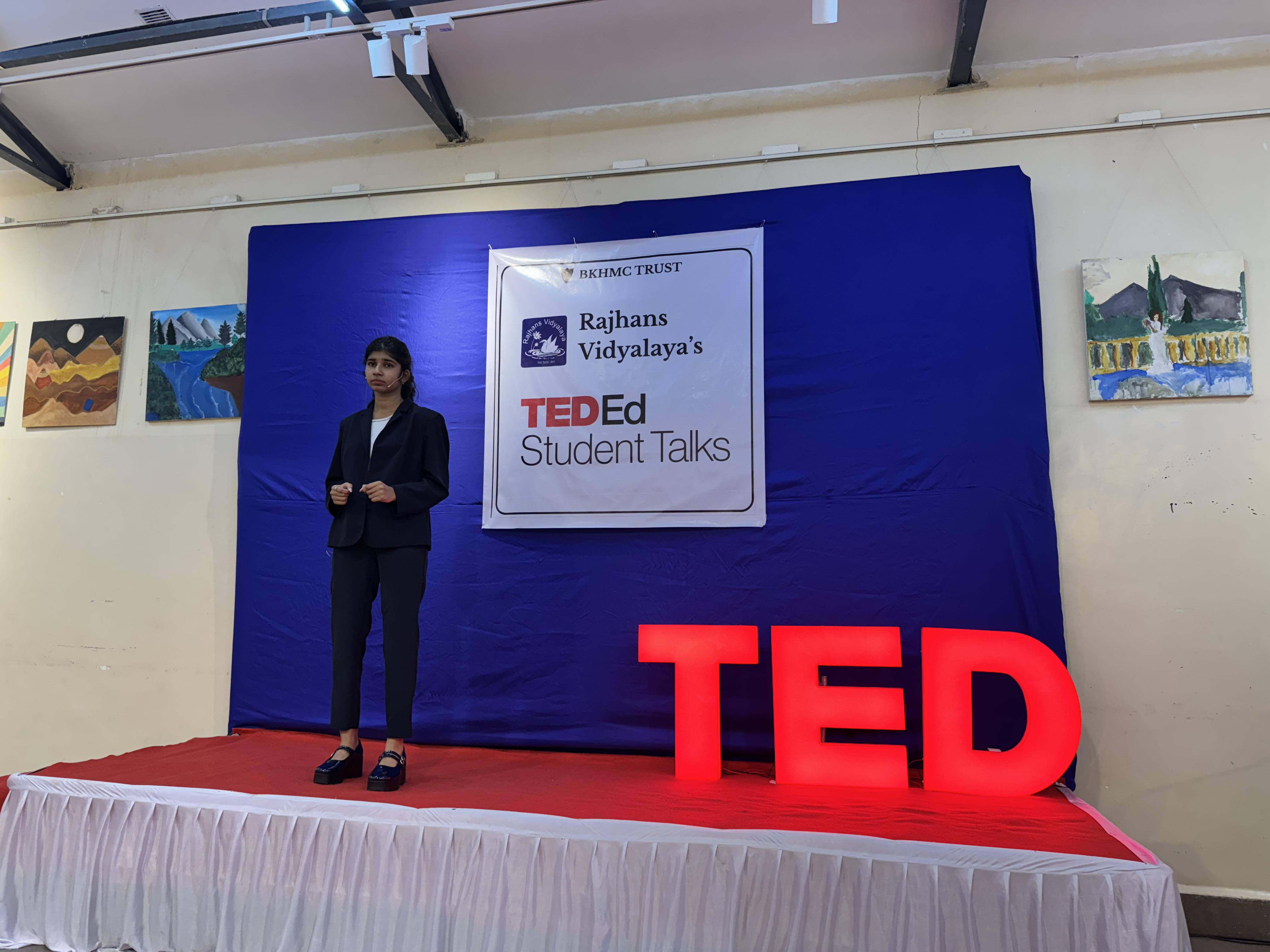 Rajhans Vidyalaya – TED-Ed Student Talks 2025