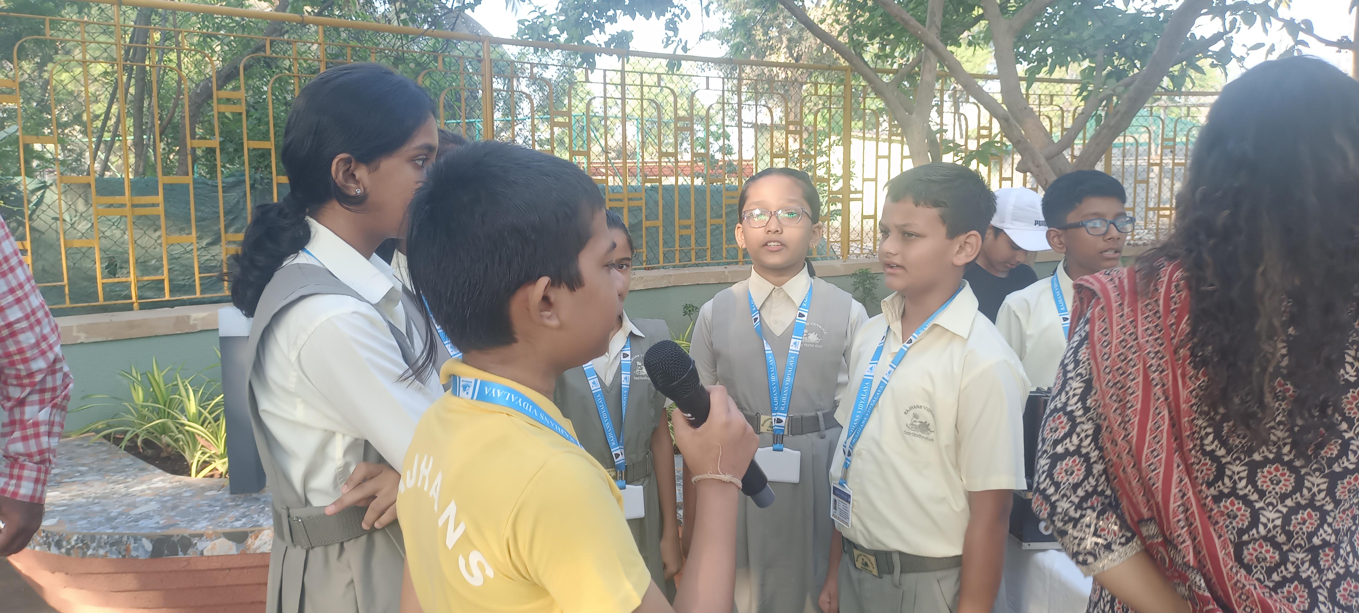 A New Dawn in the Amphitheatre for students of V & VI
