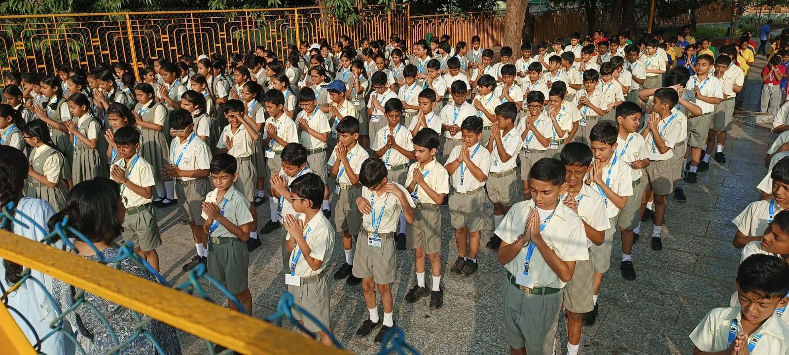 A New Dawn in the Amphitheatre for students of V & VI