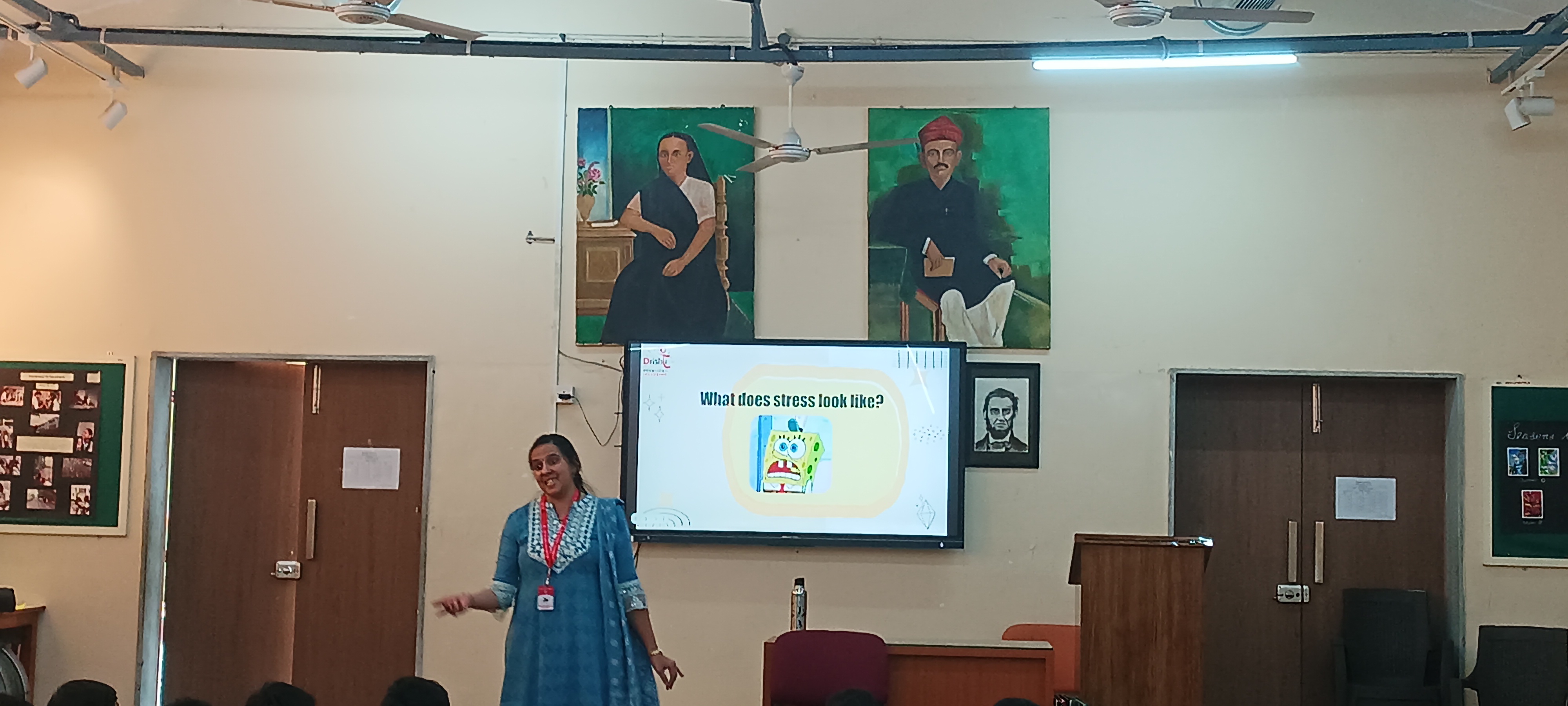 Stress management counselling workshop