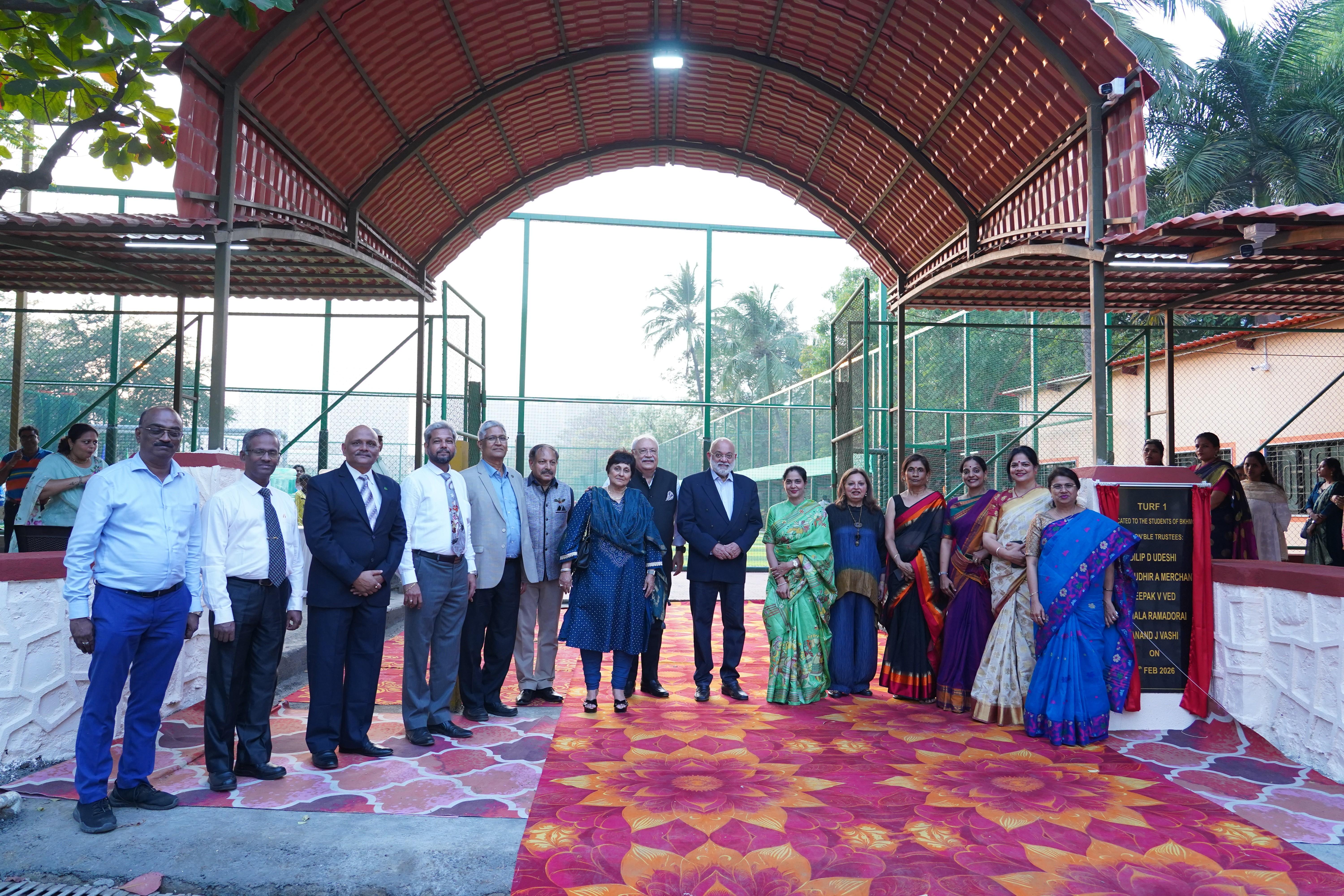 INAUGURATION OF TURF 1, TURF 2 AND GYMNASIUM