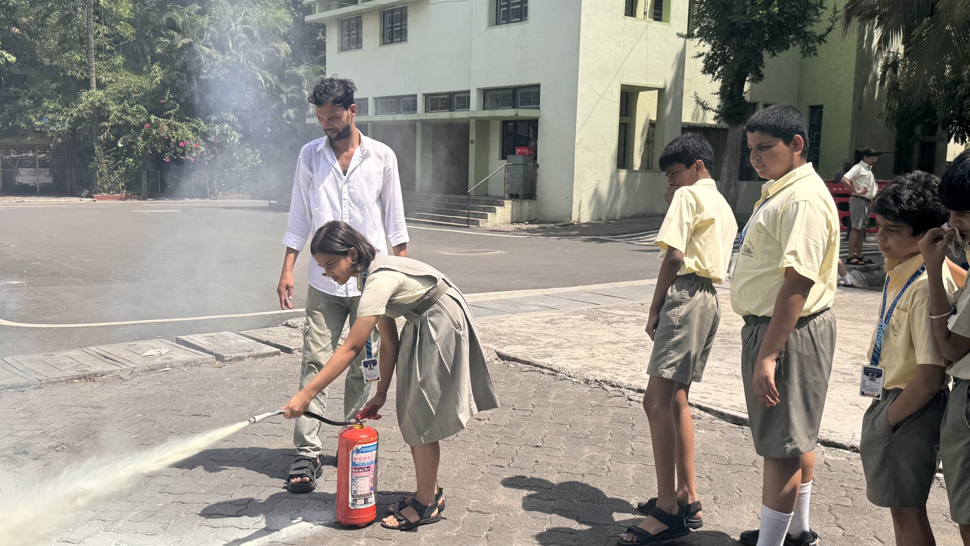 FIRE DRILL DEMONSTRATION FOR STD. VII  - 16 JUNE 2026