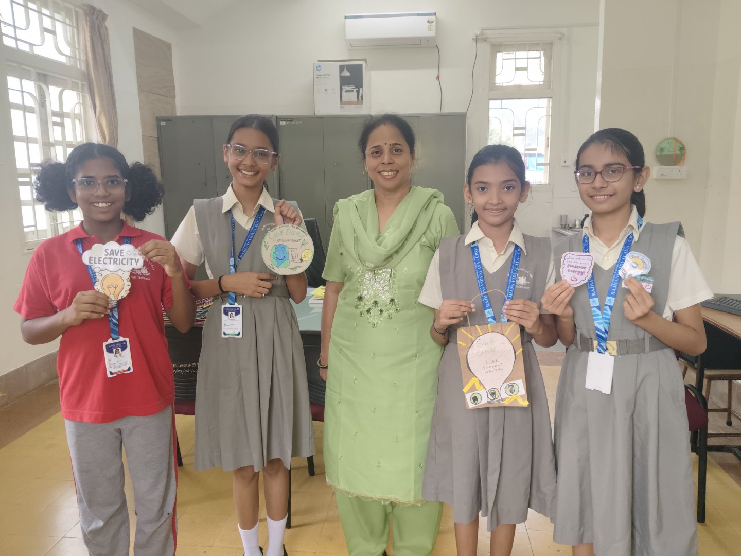 STD. VI SAVE ENERGY – CREATIVE STICKER MAKING - 24 JUNE 2026