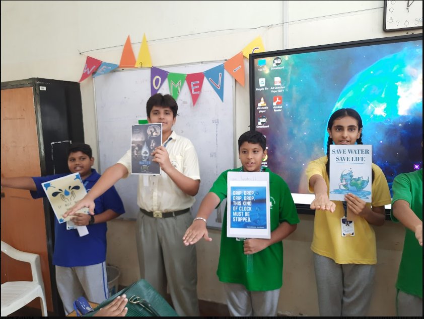 STD. VIII SAVE WATER AWARENESS CAMPAIGN-25 JUNE 2026