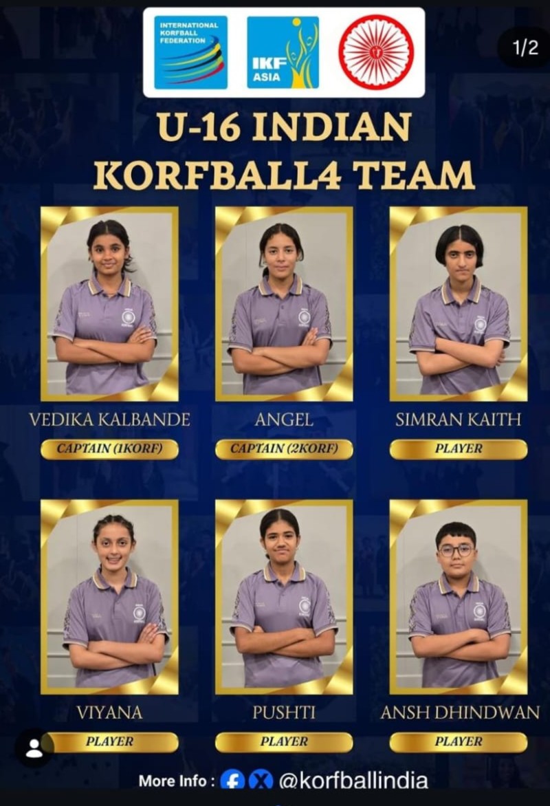 Vedika Kalbande - Indian Korfball Team Captain