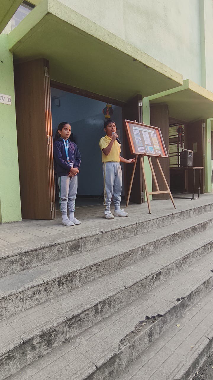 Constitution day or Samvidhan Diwas celebration in the primary section