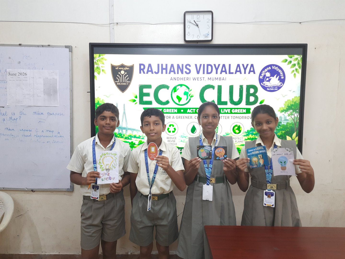 STD. VI SAVE ENERGY – CREATIVE STICKER MAKING - 24 JUNE 2026