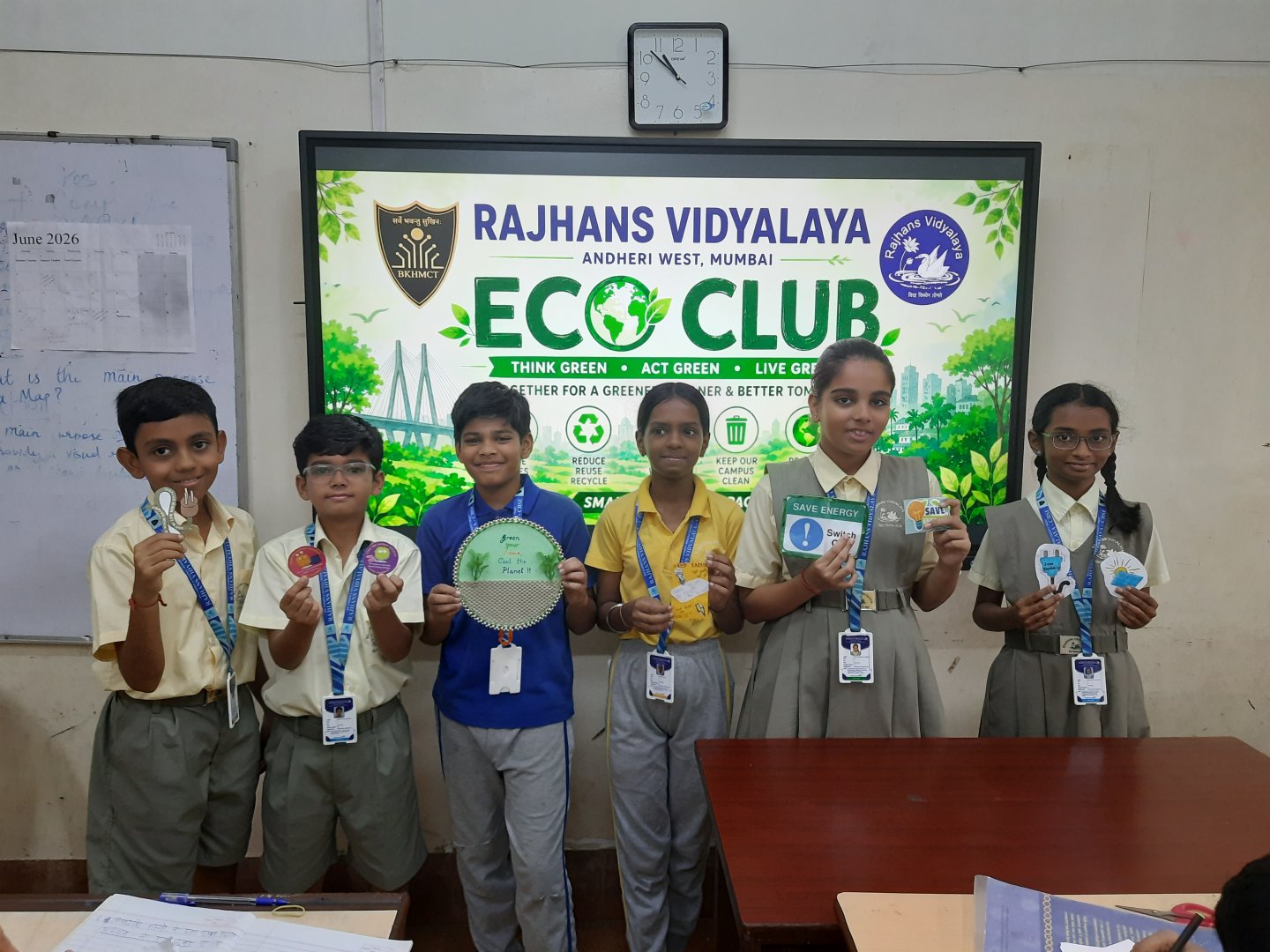 STD. VI SAVE ENERGY – CREATIVE STICKER MAKING - 24 JUNE 2026