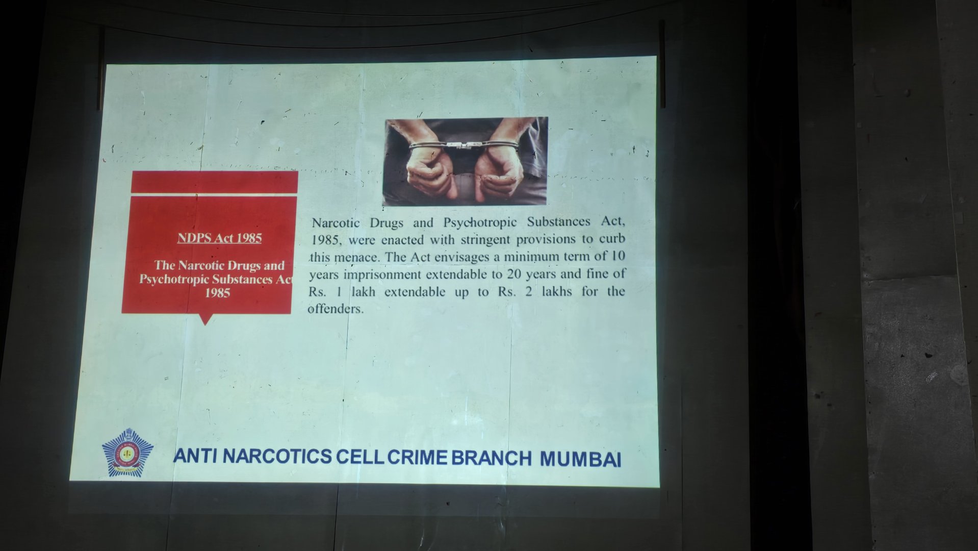 ANTI-NARCOTICS AWARENESS PROGRAMME- 24 JULY 2026