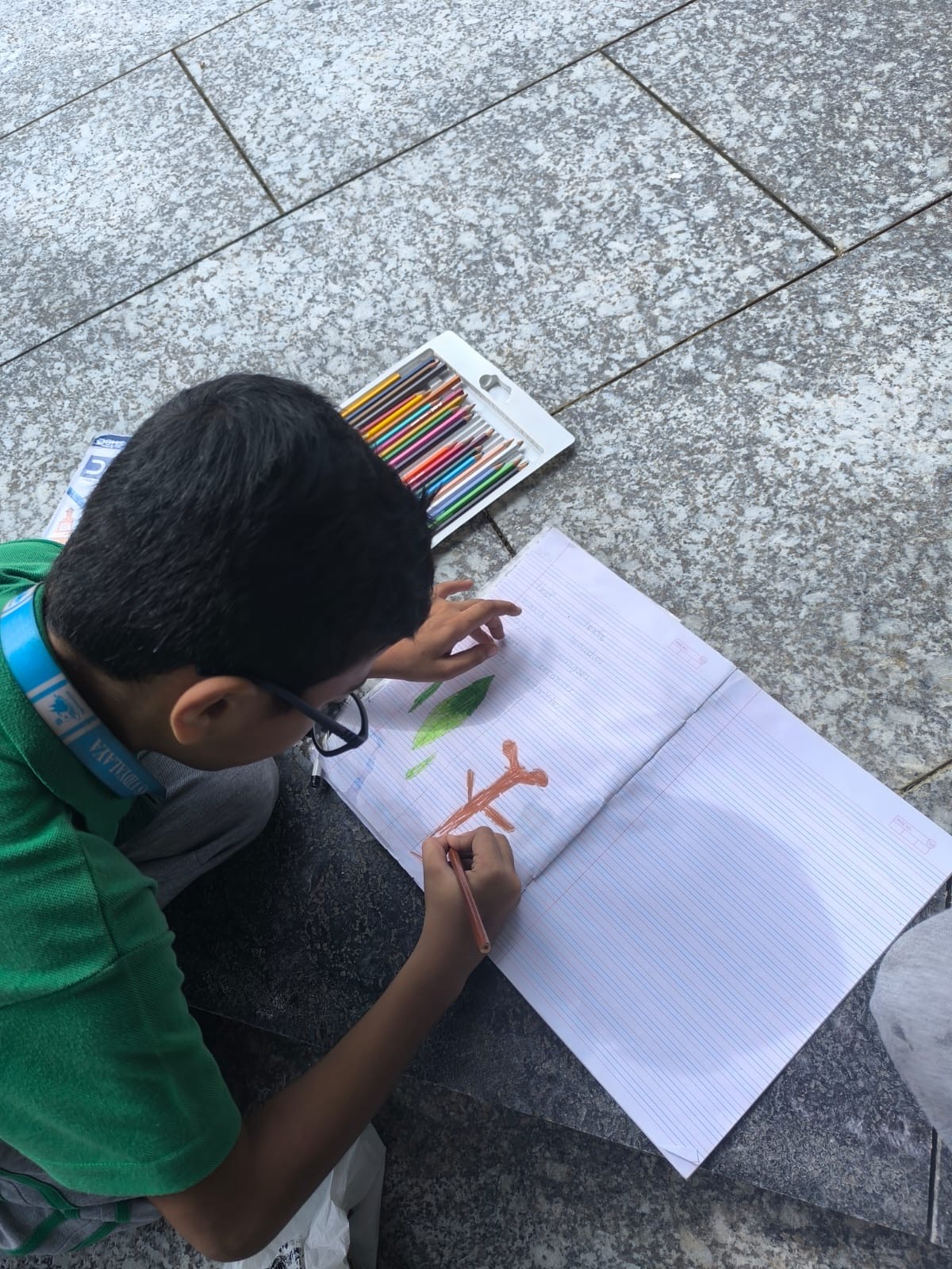 Interactive an outdoor learning activity was organised for grade 2D and 3D