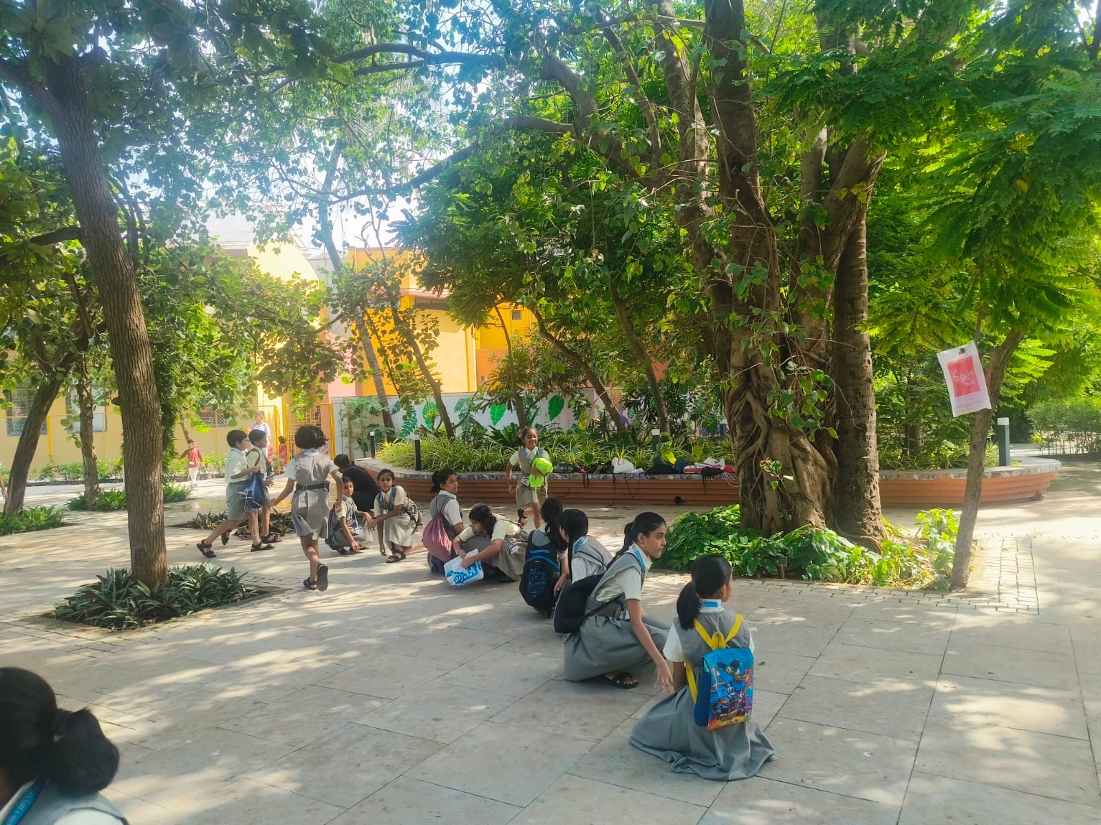 Std 4 A B C -SS activity ( kho kho )