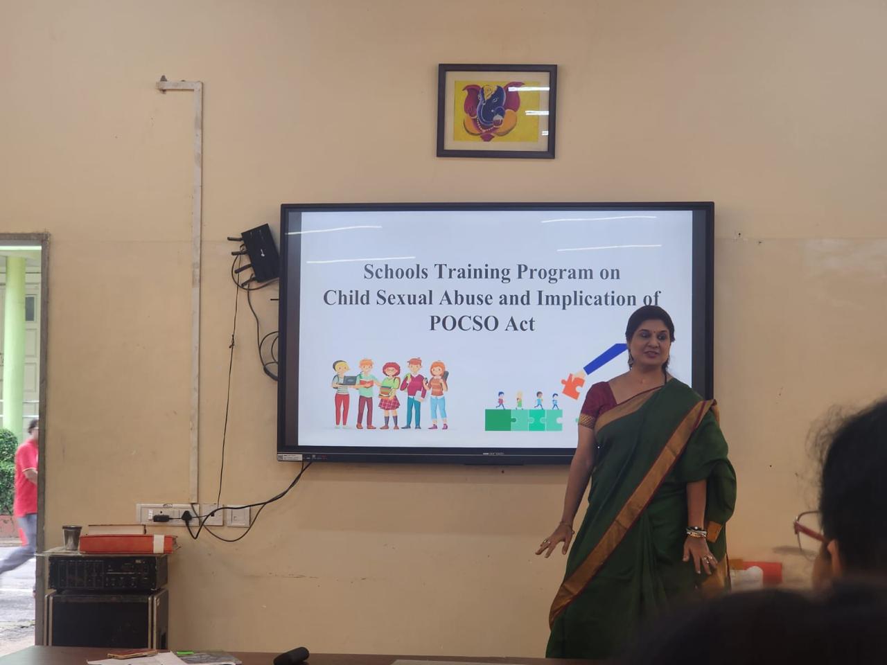 TRAINING SESSION ON POCSO ACT – OCTOBER 3RD AND 4TH, 2024