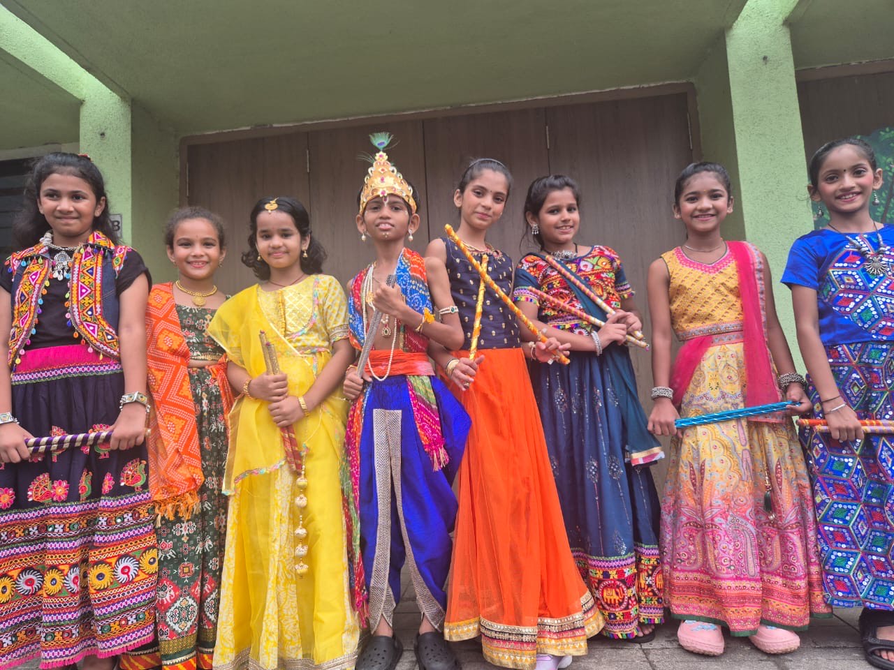 JANMASHTAMI CELEBRATION BY THE STUDENTS OF PRIMARY SECTION