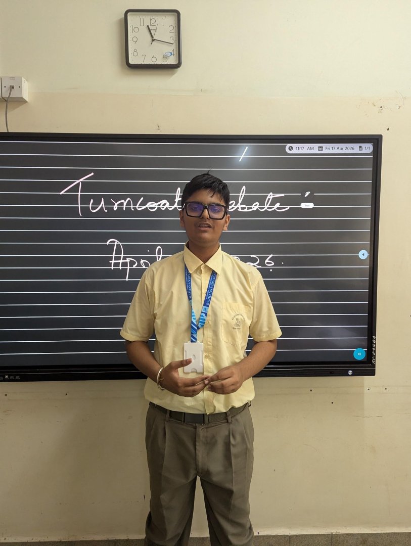 STD. IX ENGLISH TURNCOAT DEBATE 
