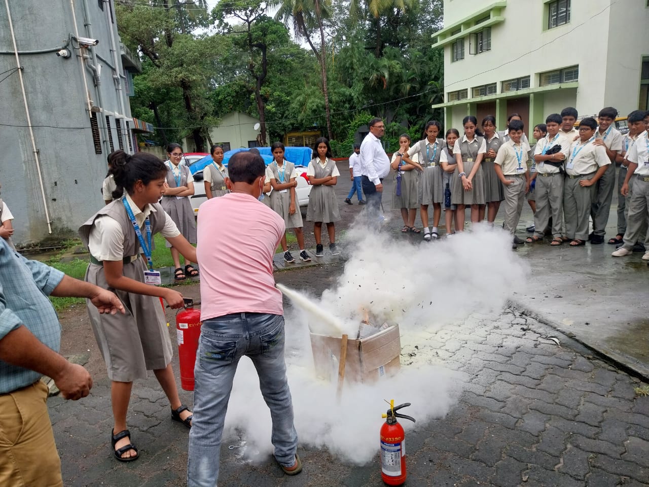 Disaster Mitigation -Fire Safety Drill on 25 April 2025