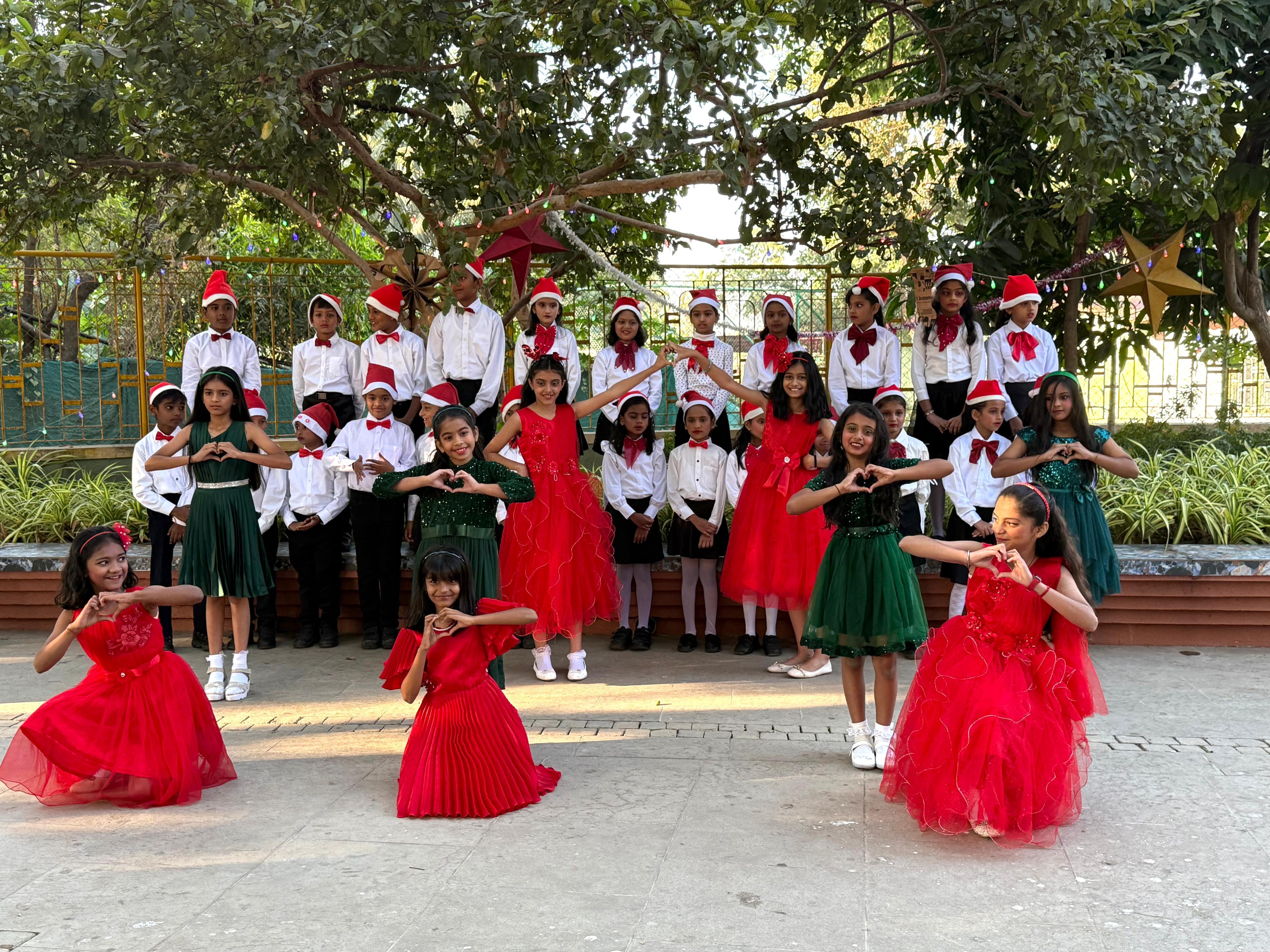 Christmas Day Celebration in Primary section