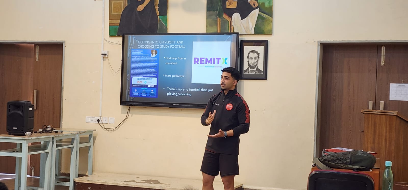 The Alumni Talk “My Football Journey”  on Monday, 22 December 2025