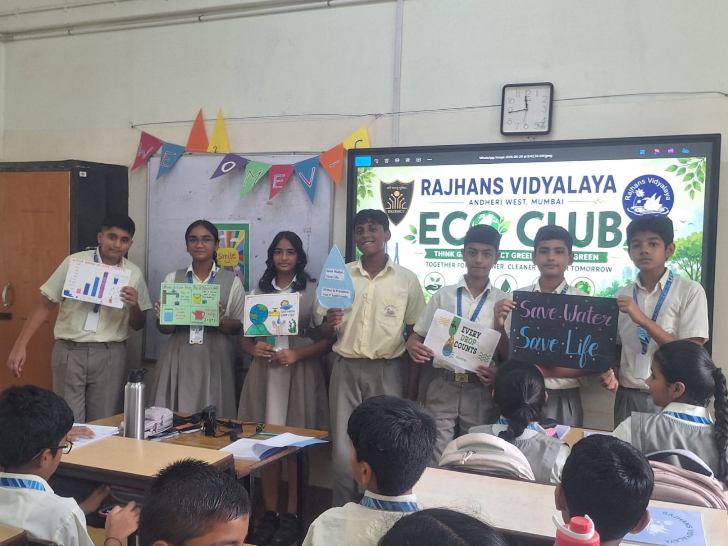 STD. VIII SAVE WATER AWARENESS CAMPAIGN-25 JUNE 2026