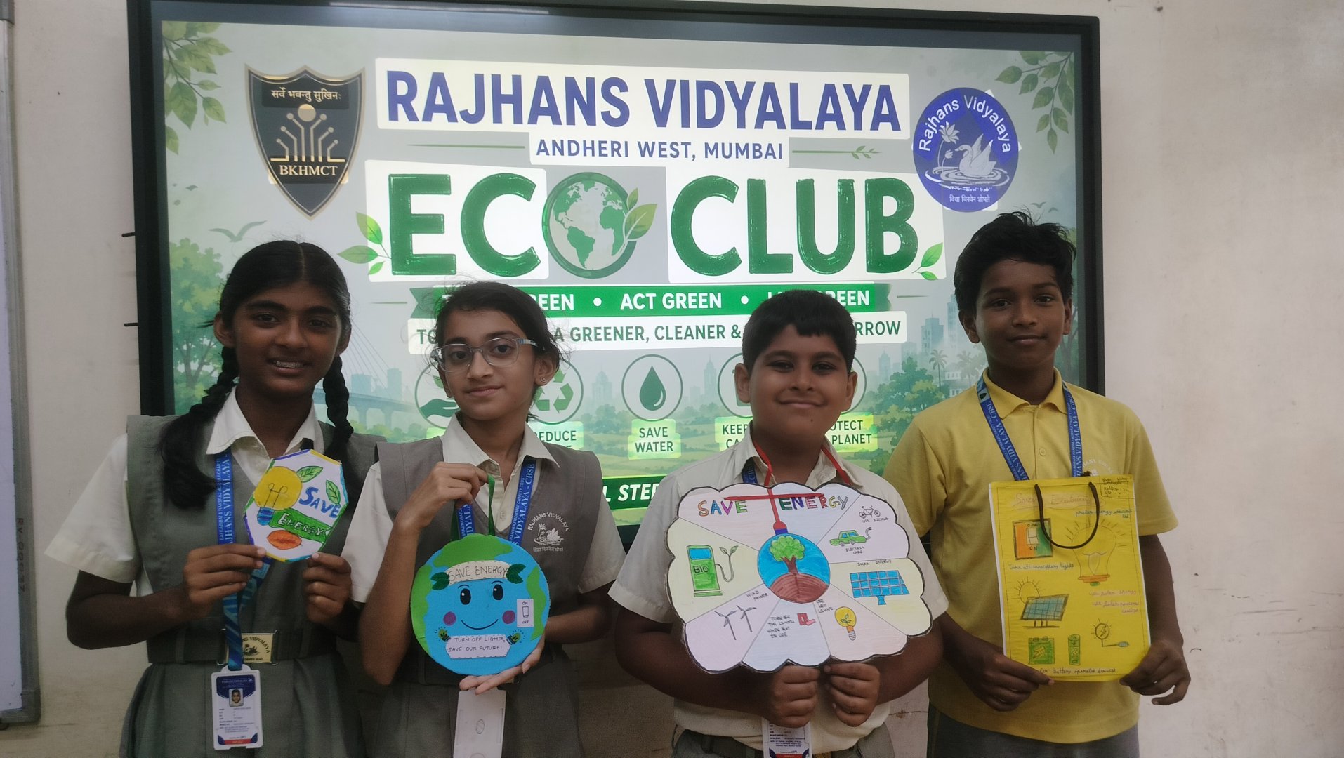 STD. VI SAVE ENERGY – CREATIVE STICKER MAKING - 24 JUNE 2026