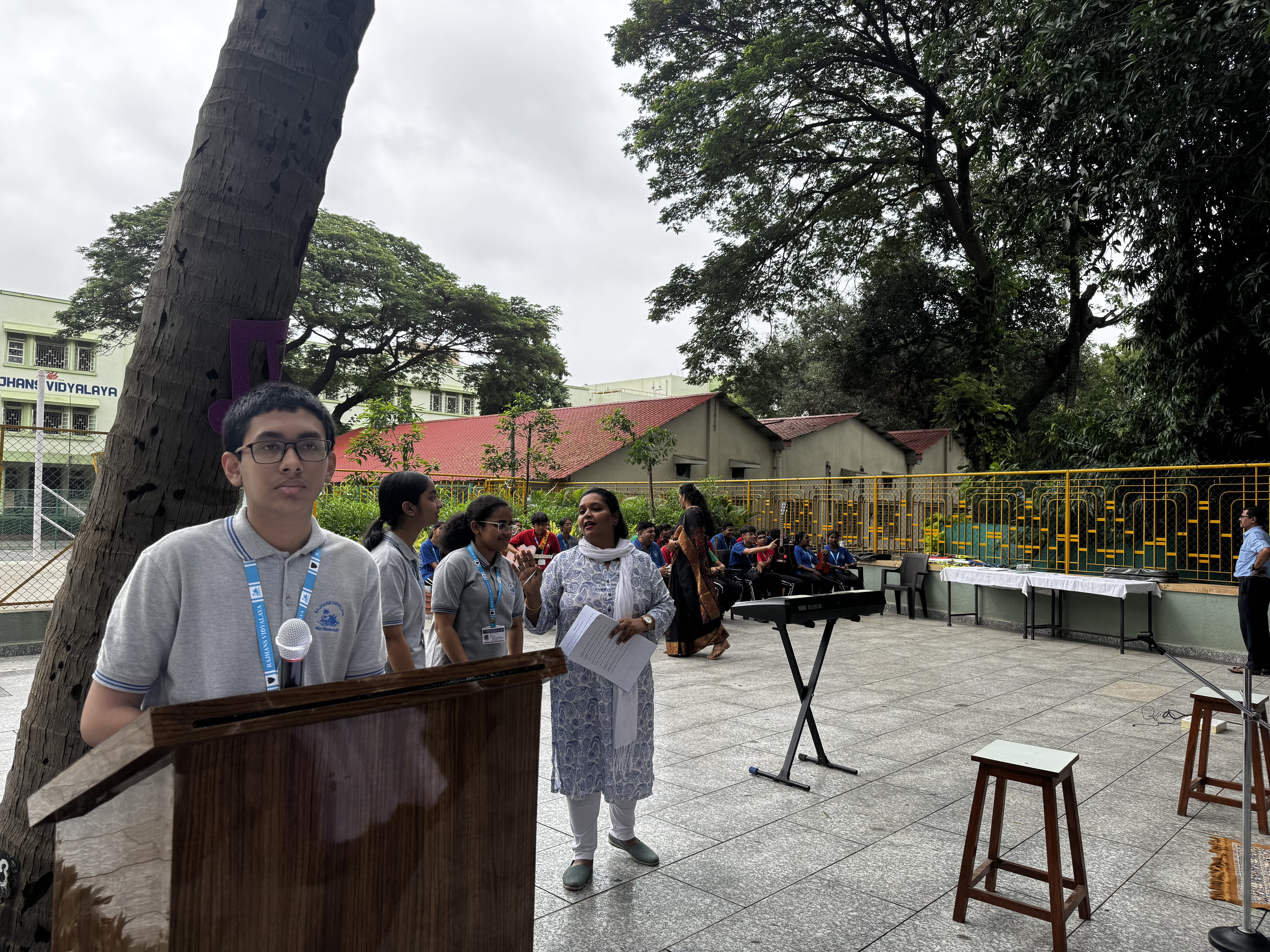 Crescendo Quest, a musical competition organized especially for the senior secondary students of Grades 11 and 12,