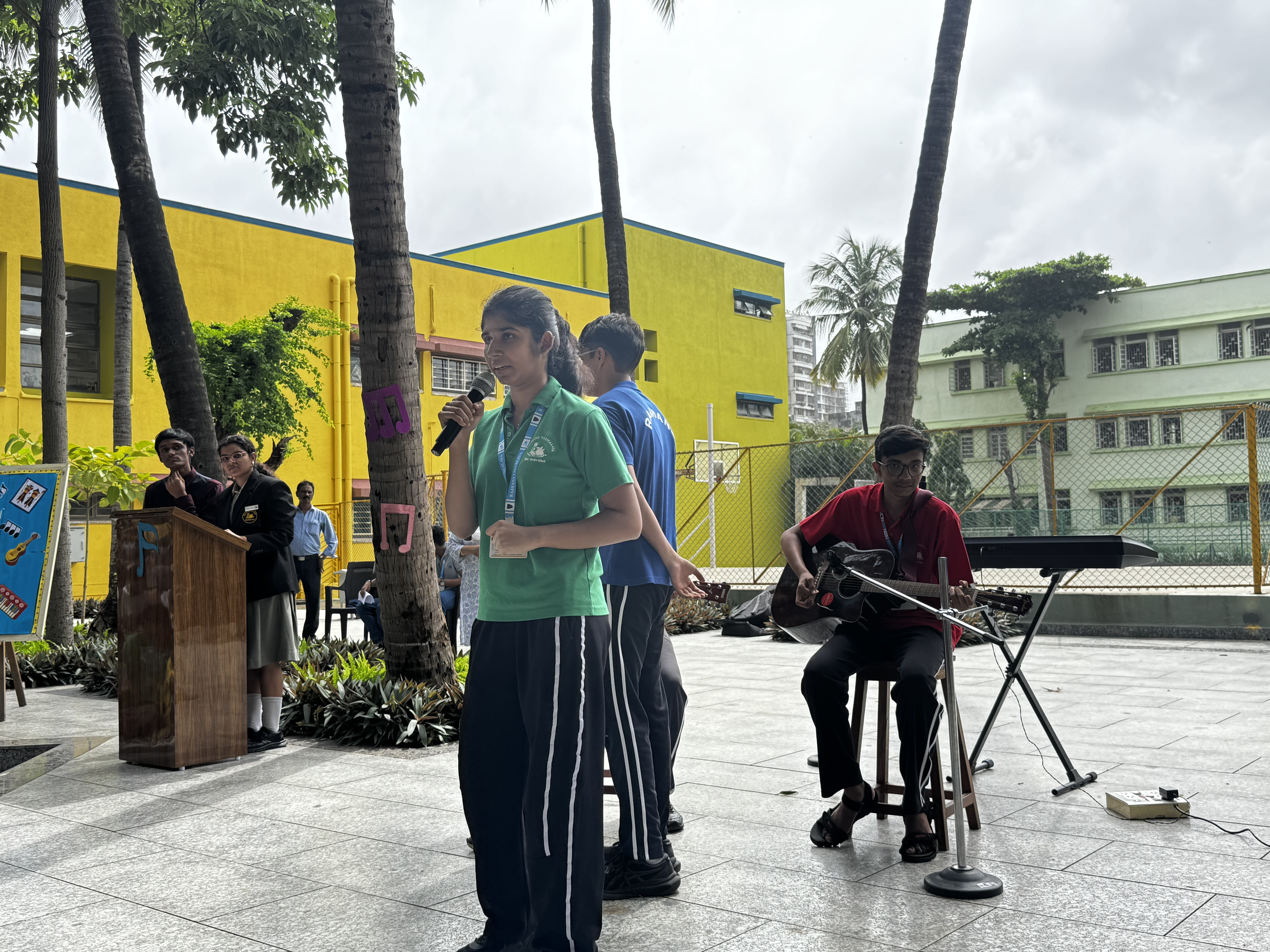 Crescendo Quest, a musical competition organized especially for the senior secondary students of Grades 11 and 12,