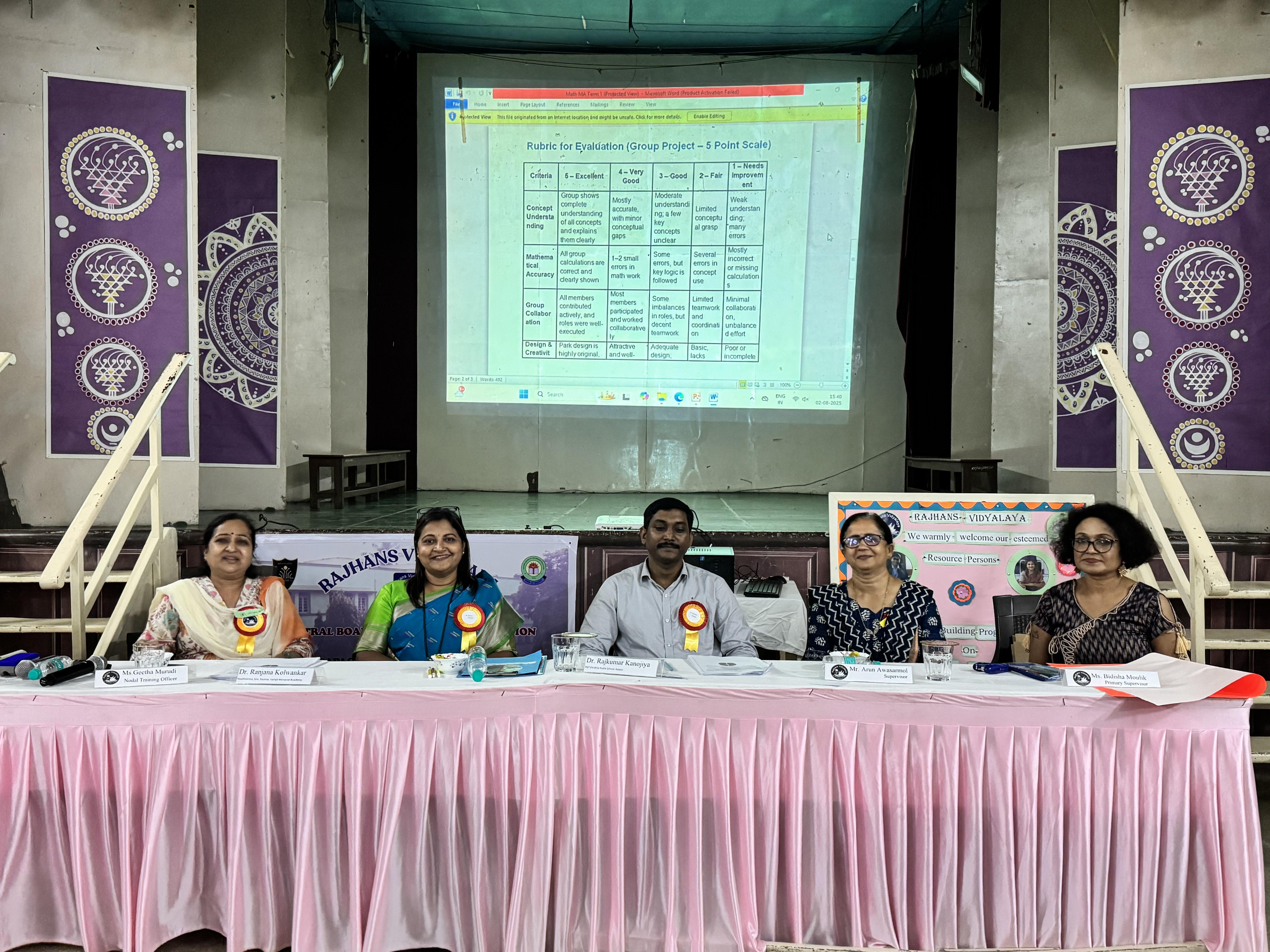 CAPACITY BUILDING PROGRAMME ON LEARNING OUTCOMES AND PEDAGOGIES – 2ND AUGUST, 2025