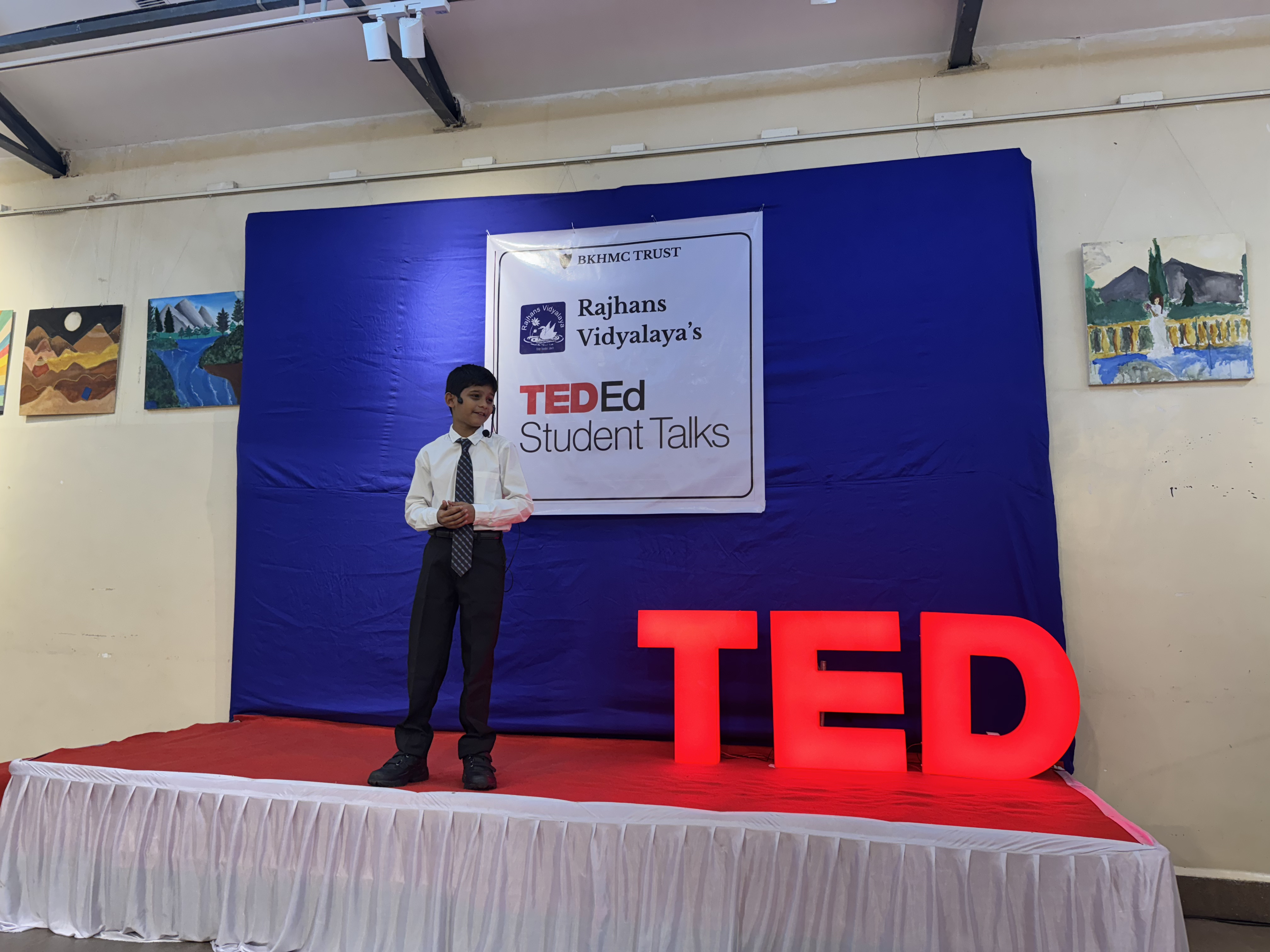 Rajhans Vidyalaya – TED-Ed Student Talks 2025