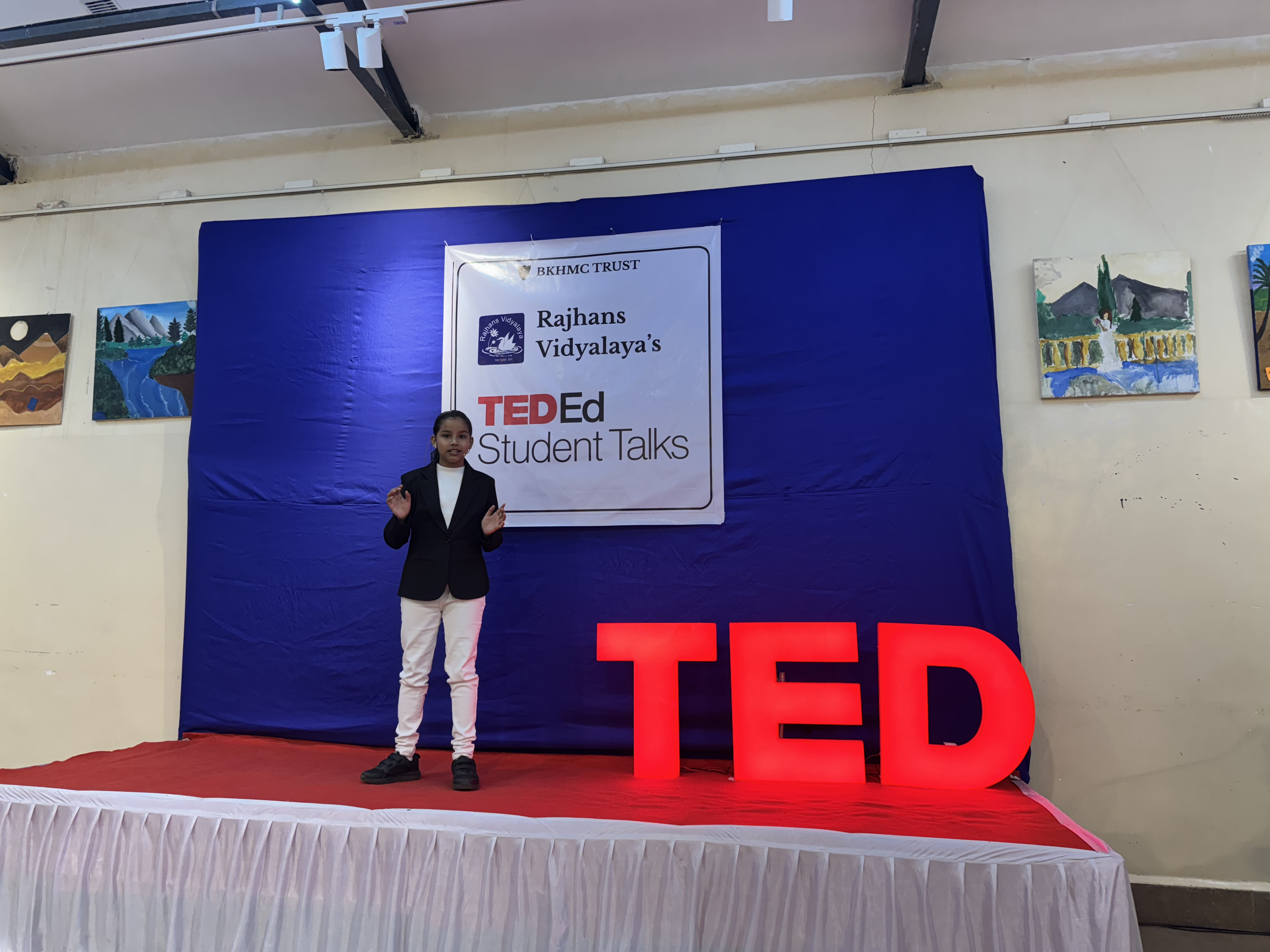 Rajhans Vidyalaya – TED-Ed Student Talks 2025