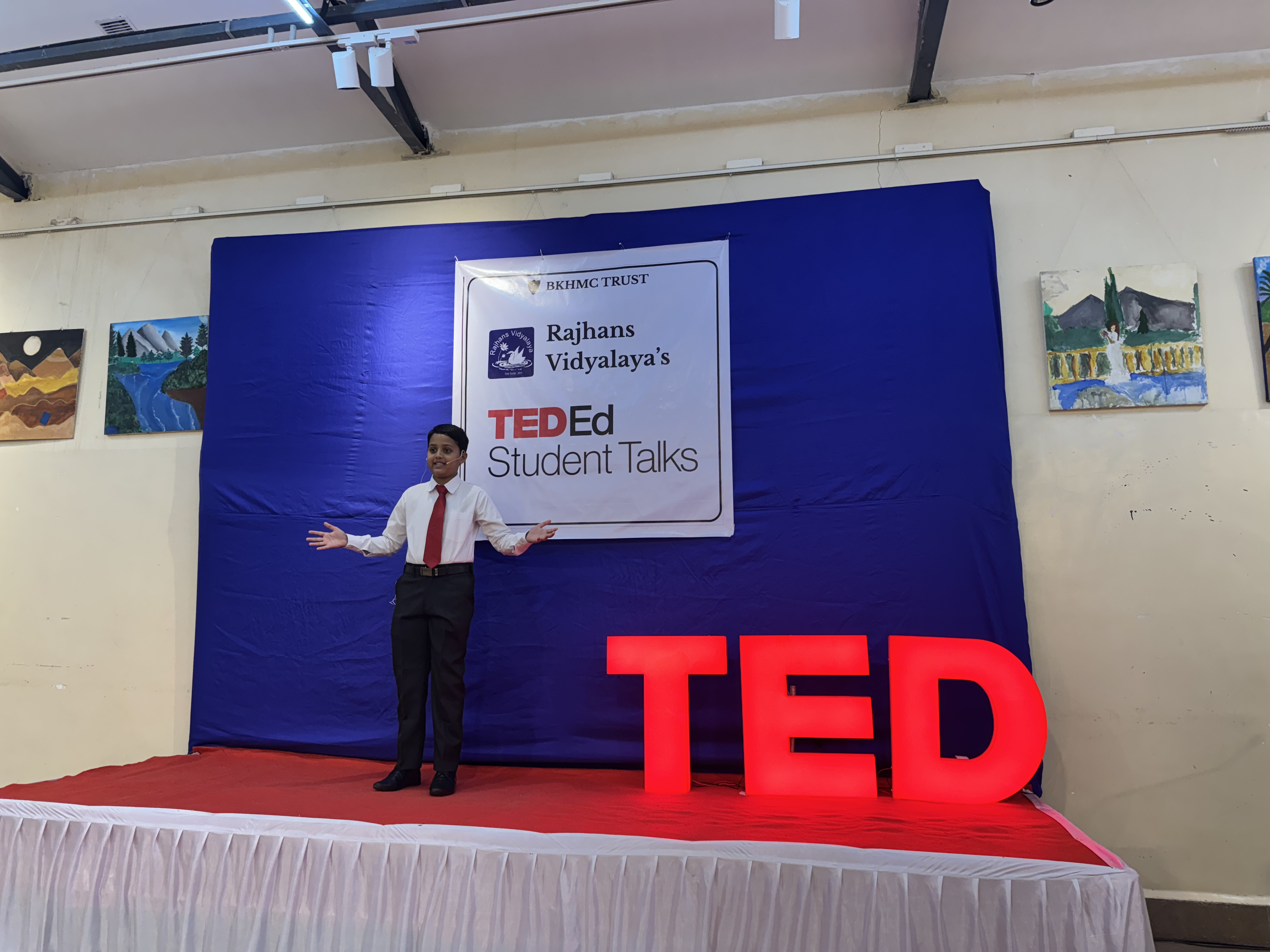 Rajhans Vidyalaya – TED-Ed Student Talks 2025